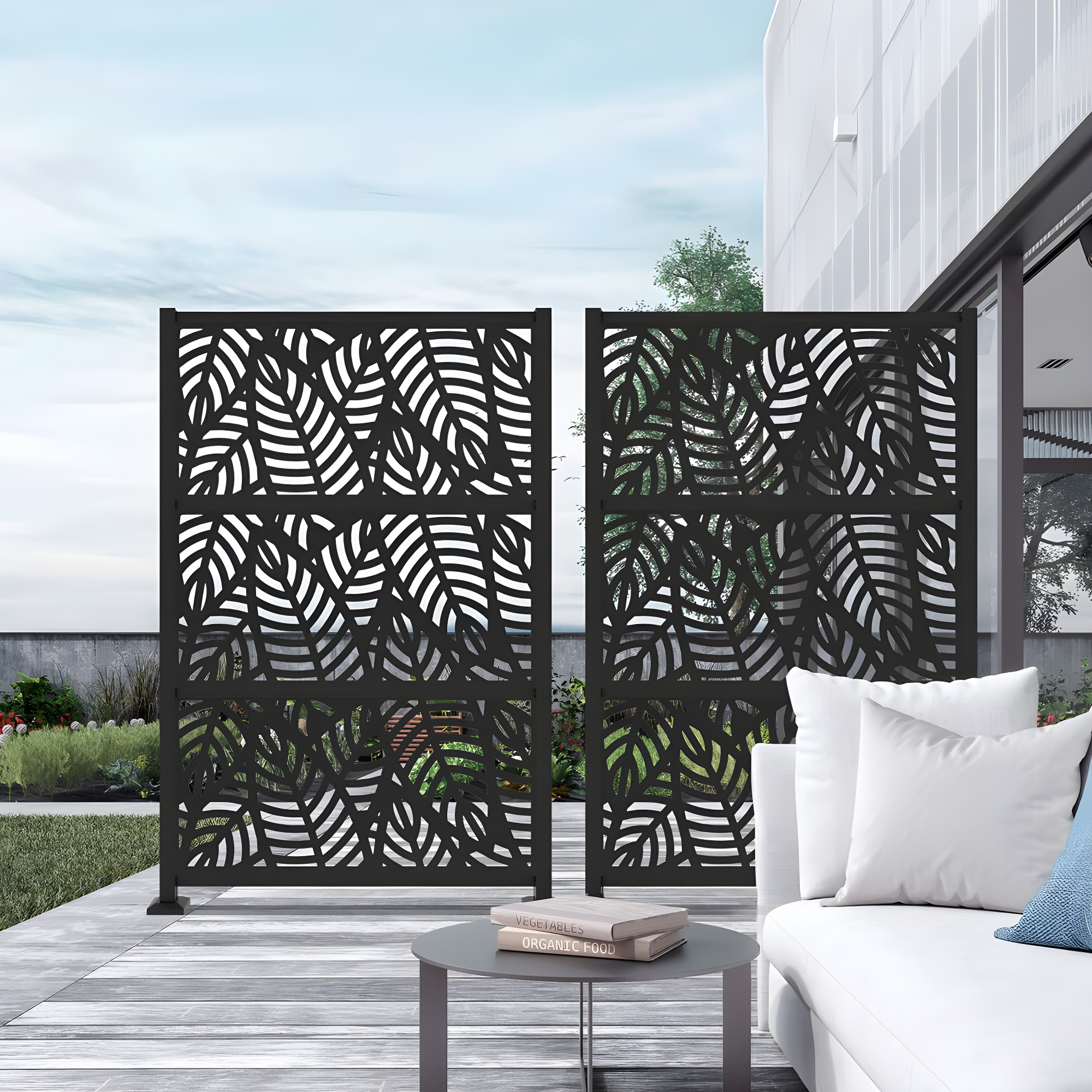 Barrette Outdoor Living 2 ft. x 4 ft. Sanibel Decorative Screen