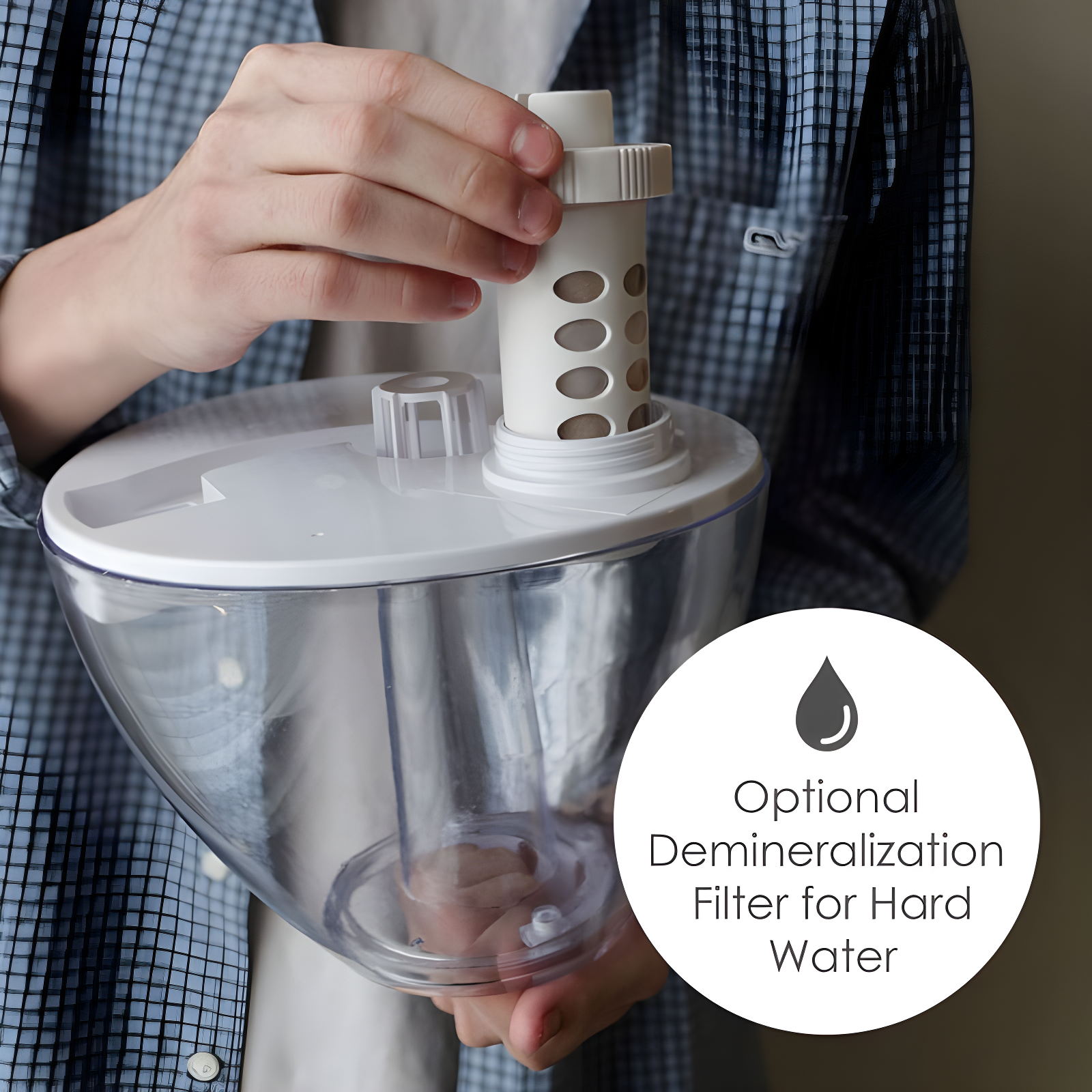 Crane USA Drop Cool-Mist Humidifier, 1 Gal.