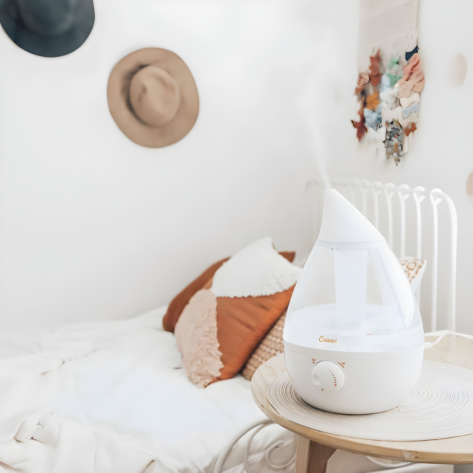Crane USA Drop Cool-Mist Humidifier, 1 Gal.