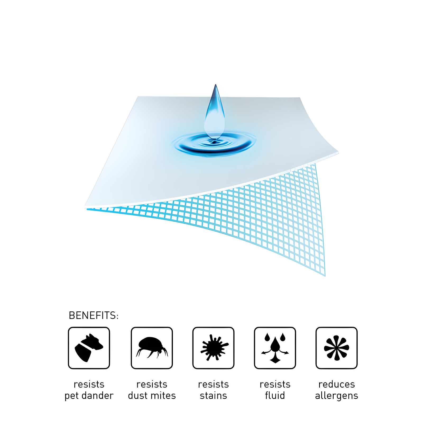 Bedgear Bedgear Stretchwick Performance Mattress Protector - All-way Stretch Fabric