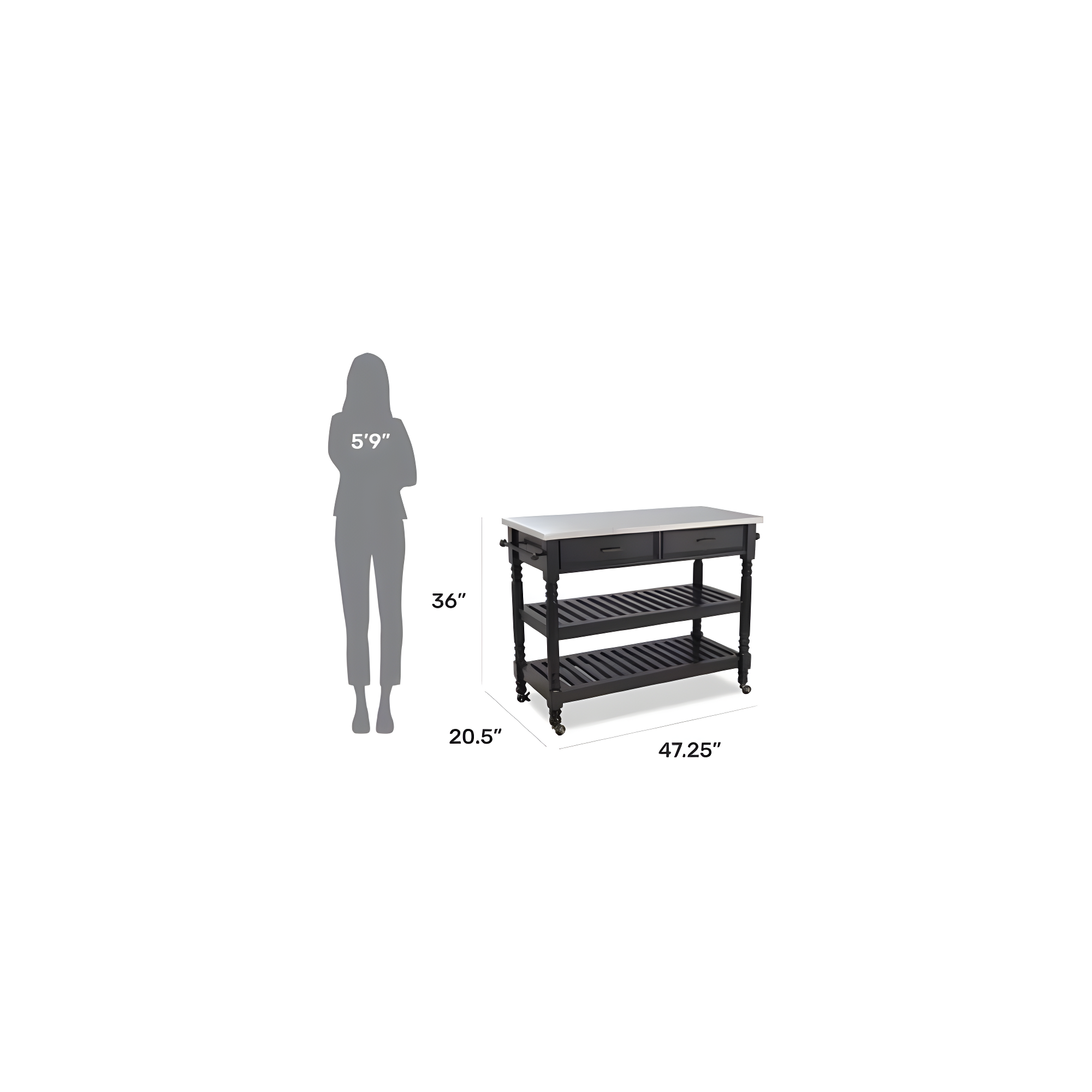 Dobbs Kitchen Cart
