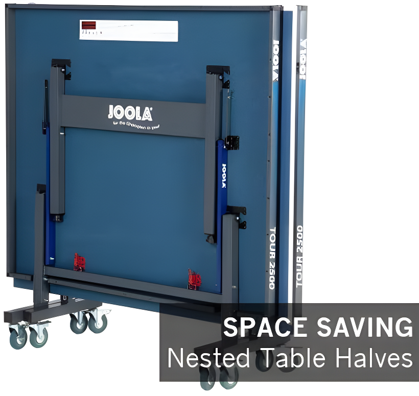 Joola USA JOOLA Tour Regulation Size Foldable Indoor Table Tennis Table