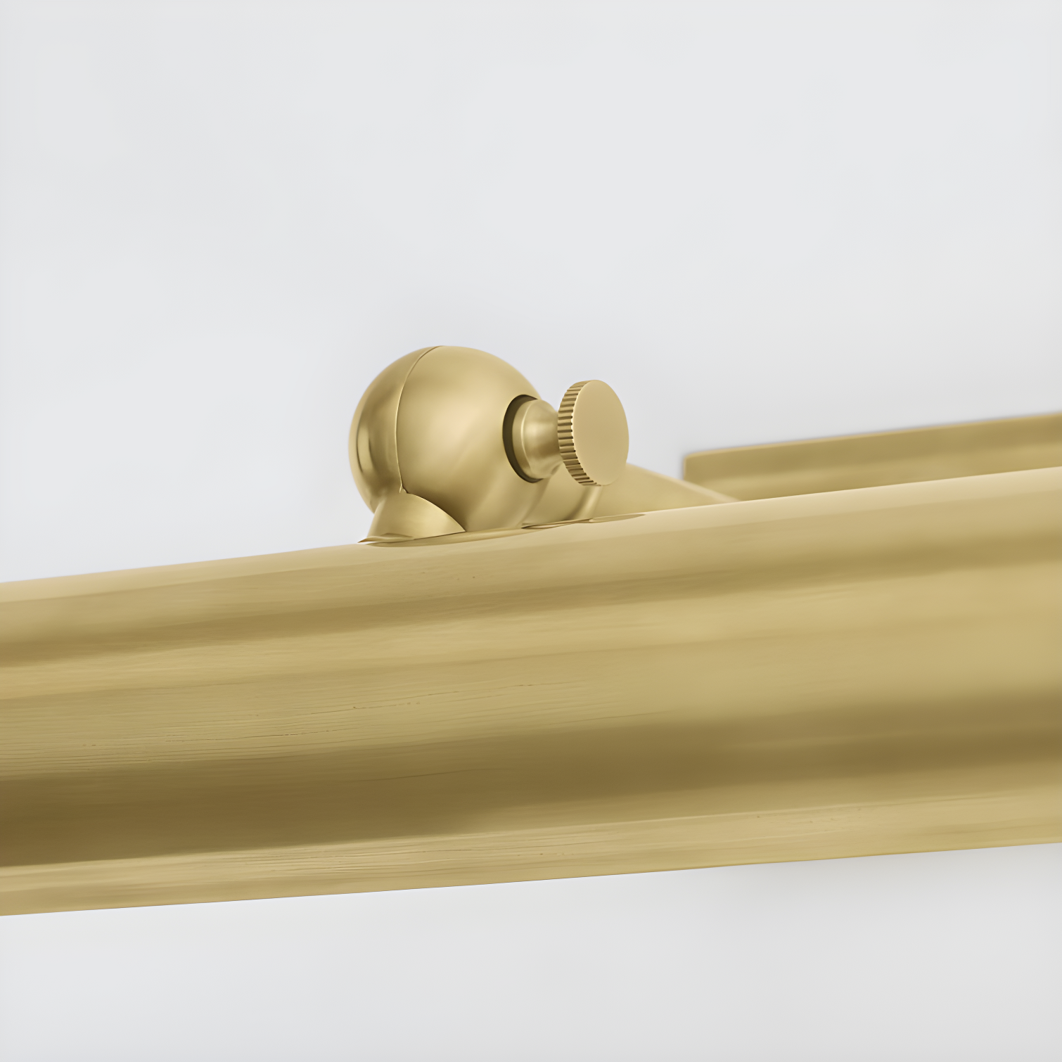 Antique Brass 24" Dimmable Electric Wall Light