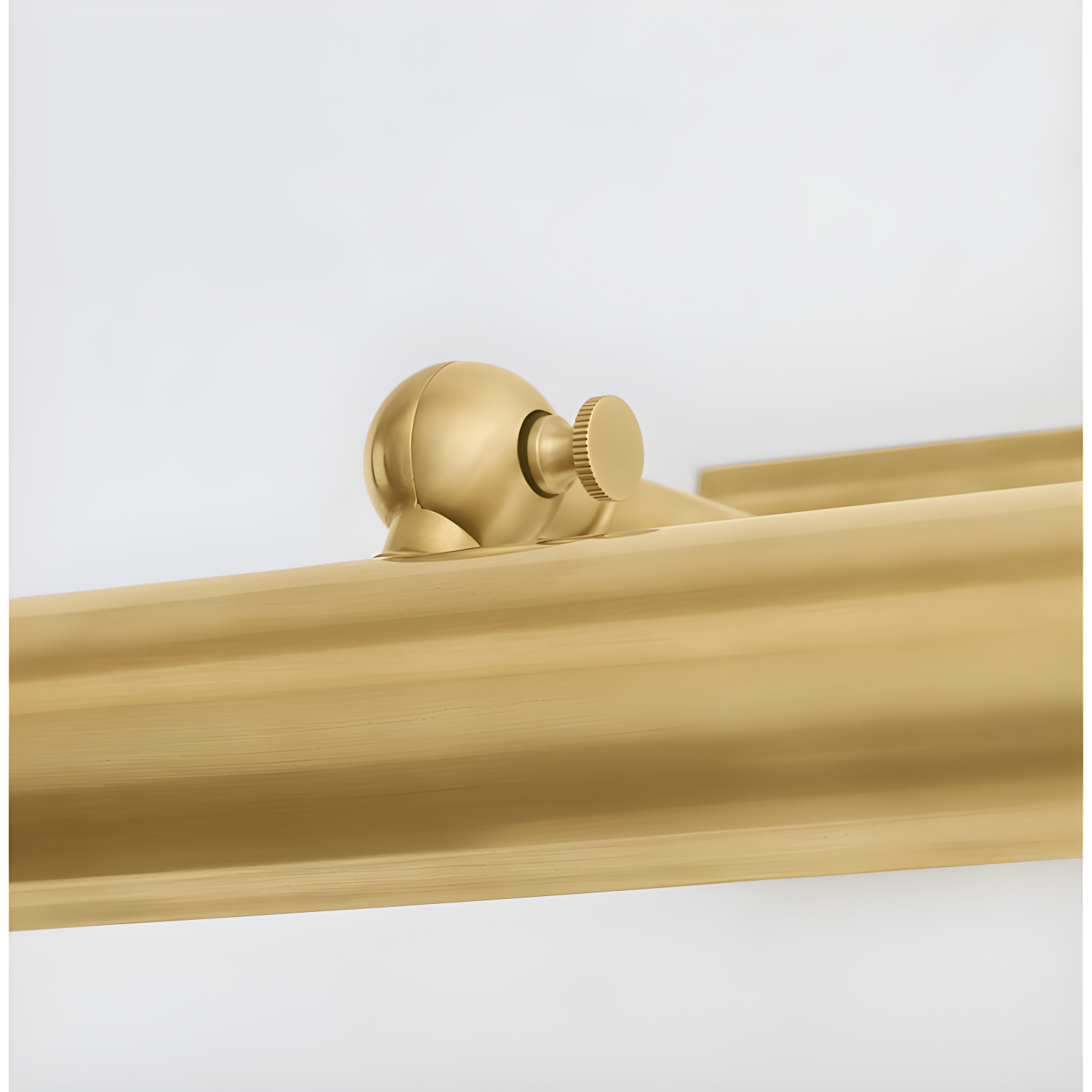 Antique Brass 24" Dimmable Electric Wall Light