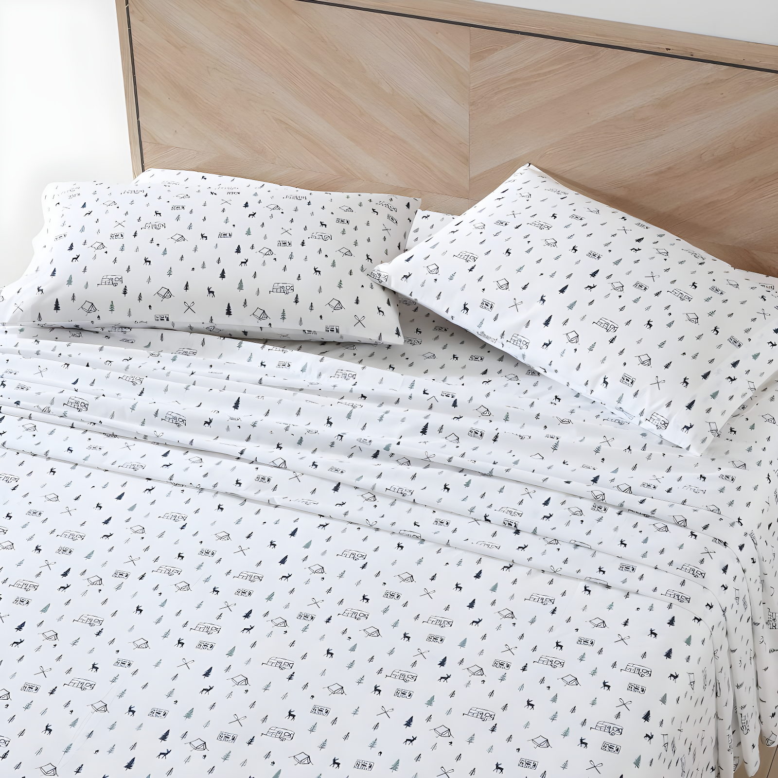 Eddie Bauer Printed Cotton Percale Sheet Sets