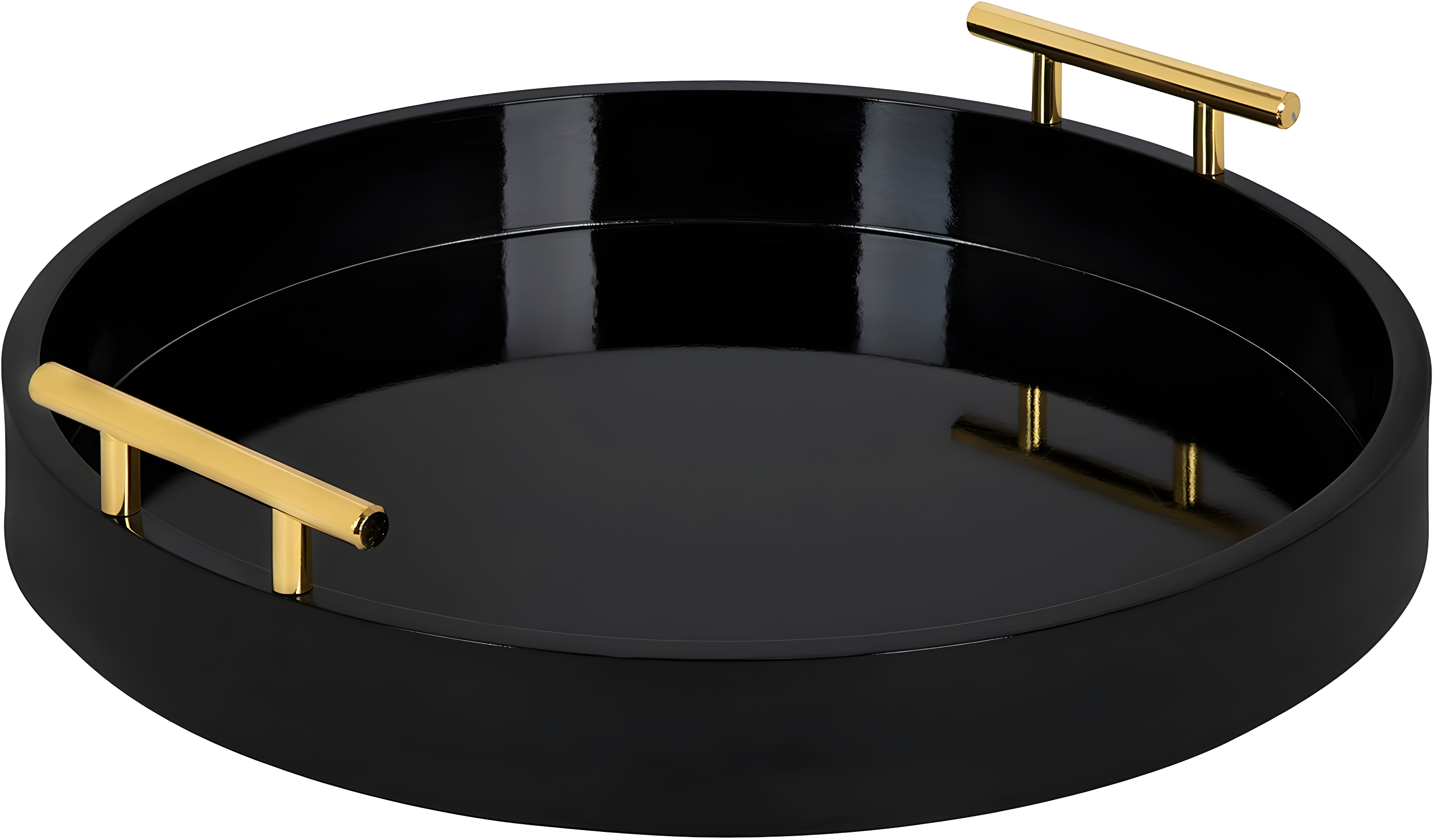 Kate and Laurel Lipton Tray, 18" Diameter, Natural
