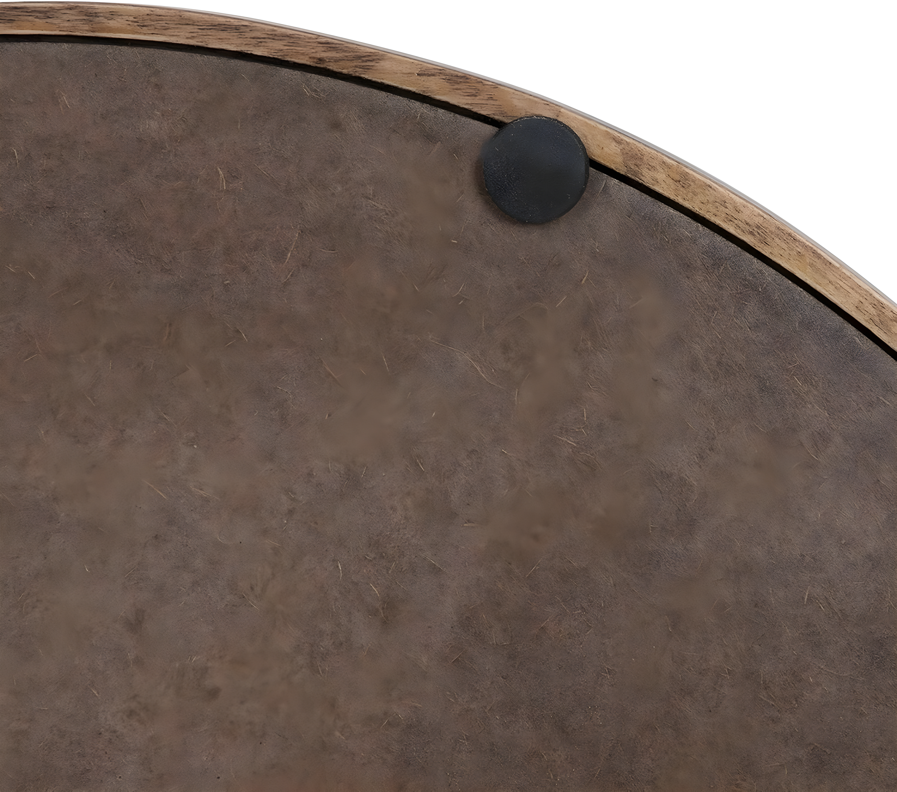 Kate and Laurel Lipton Tray, 18" Diameter, Natural