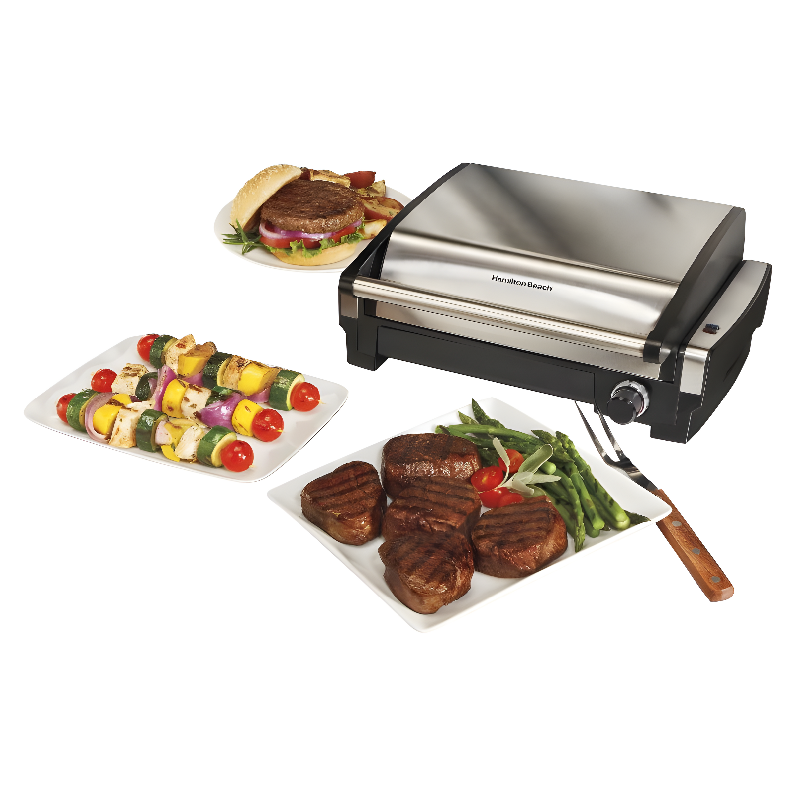 Hamilton Beach Hamilton Beach® Searing Grill Nonstick Cooking Plate Stainless Steel