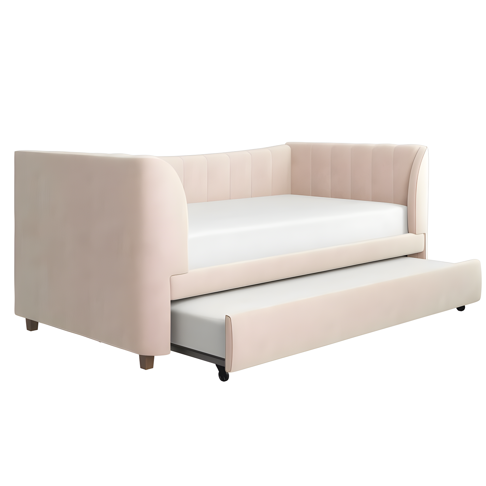 Valentina Twin Upholstered Daybed with Trundle