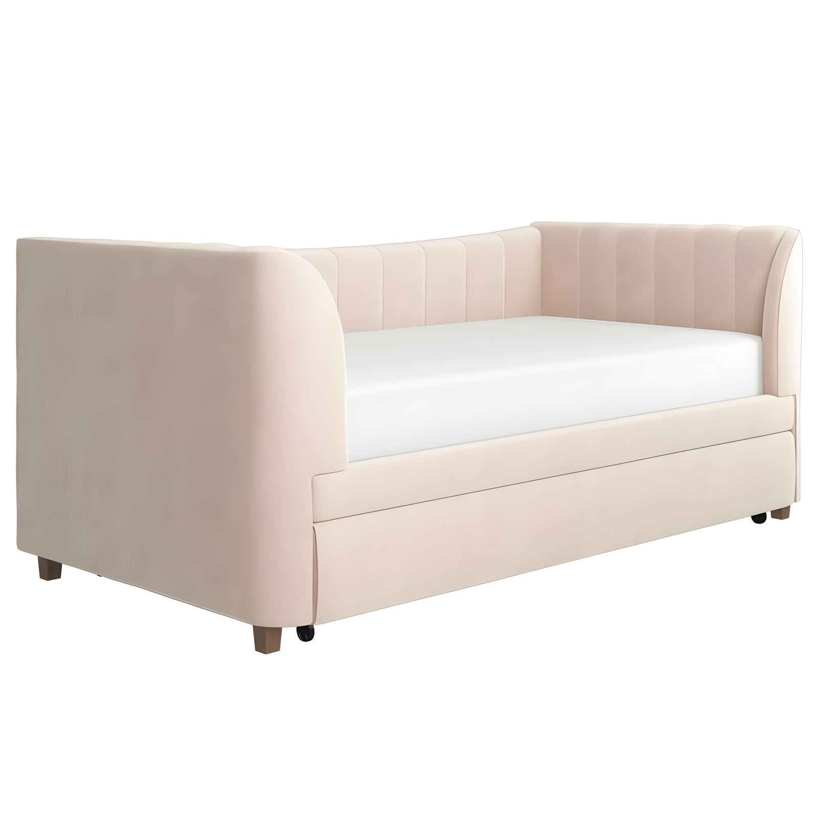Valentina Twin Upholstered Daybed with Trundle