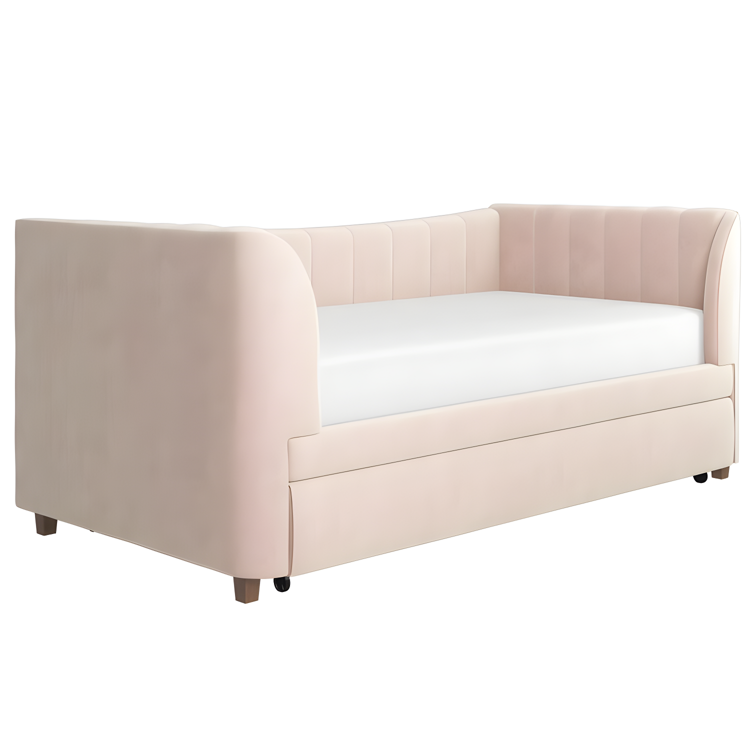 Valentina Twin Upholstered Daybed with Trundle