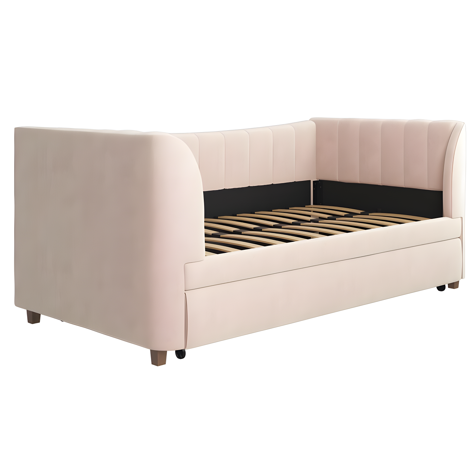 Valentina Twin Upholstered Daybed with Trundle