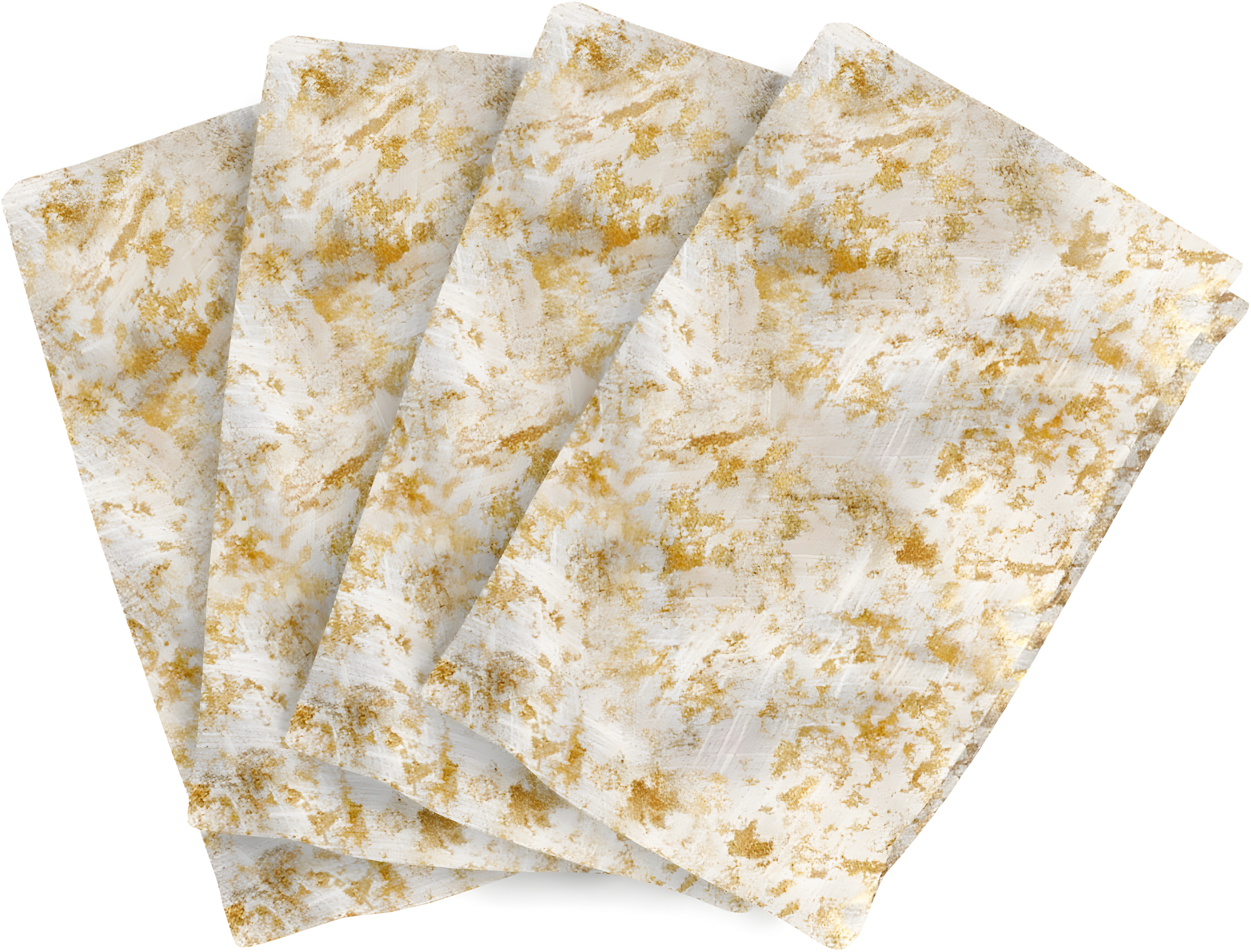 House of Hampton® Sheldon Polyester Abstract Square Napkin (Set of 4)