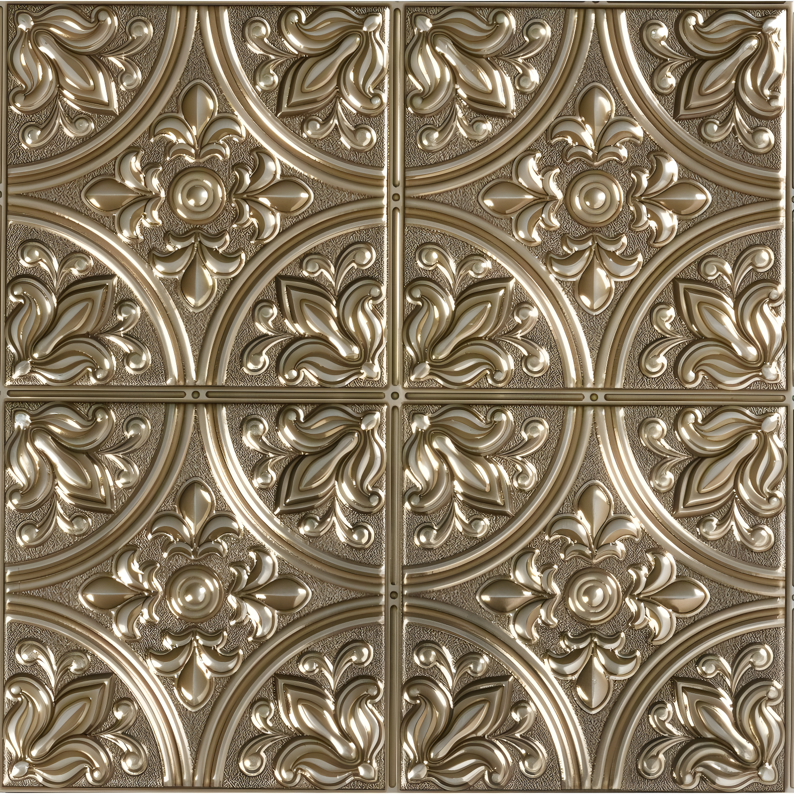 10.5'' W x 10.5'' L PVC Peel and Stick Field Tile