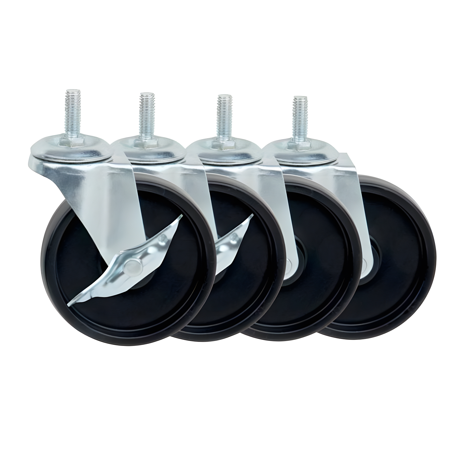 Honey Can Do 4" Shelving Casters (Set of 4)