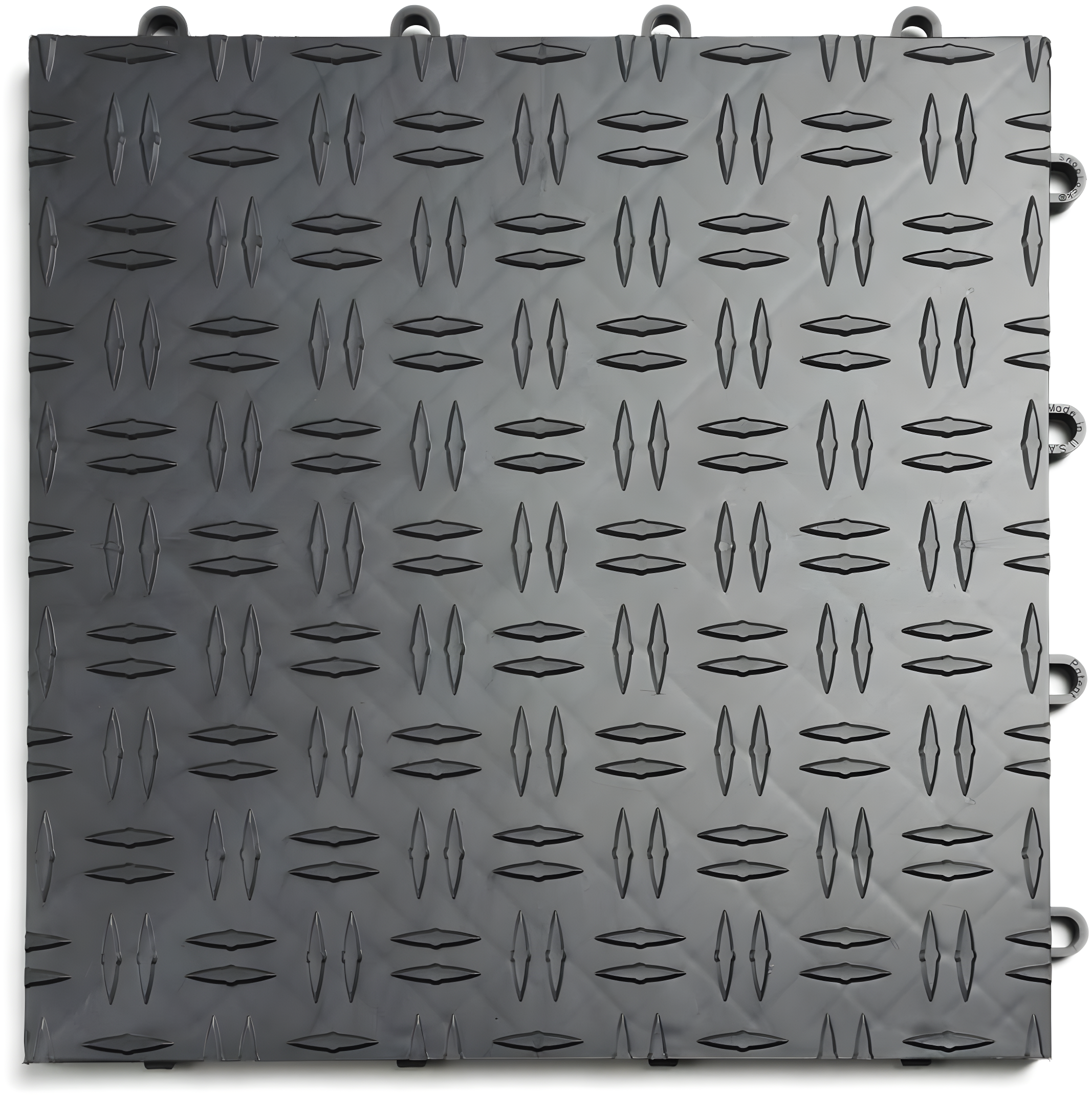 Diamond MotorDeck 12'' W x 12'' L Garage Flooring Tiles in Black