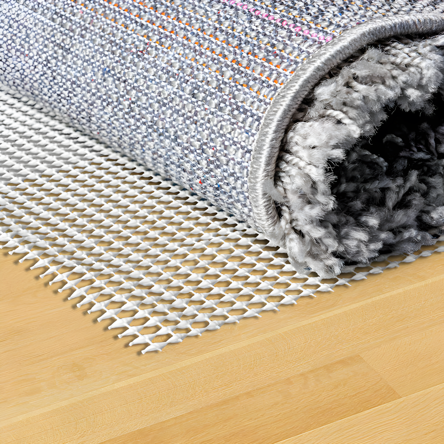 Unique Loom Non-Slip Dual Surface 0.1'' Thick Rug Pad