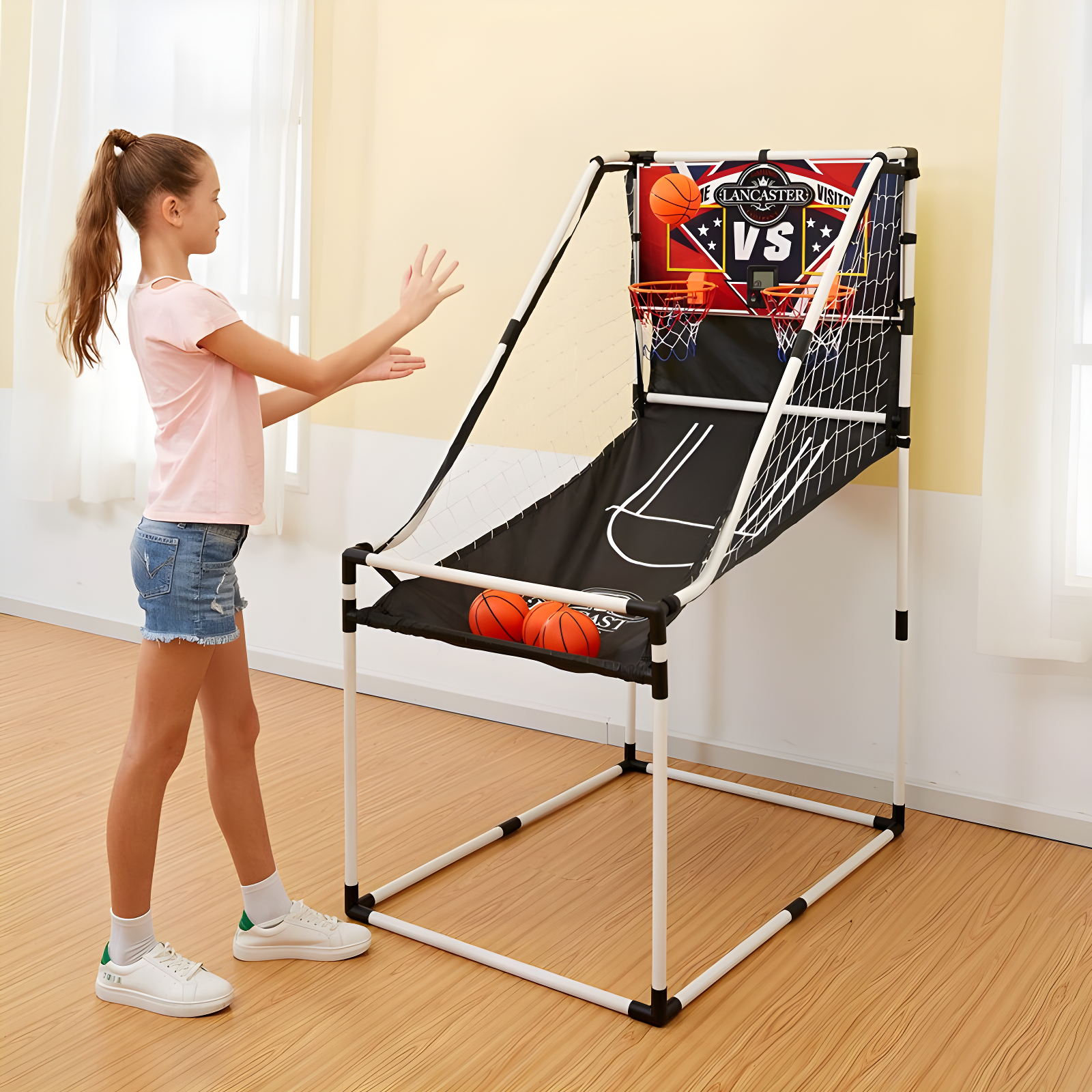 Lancaster Gaming Lancaster Gaming 2 Player Basketball Arcade Game