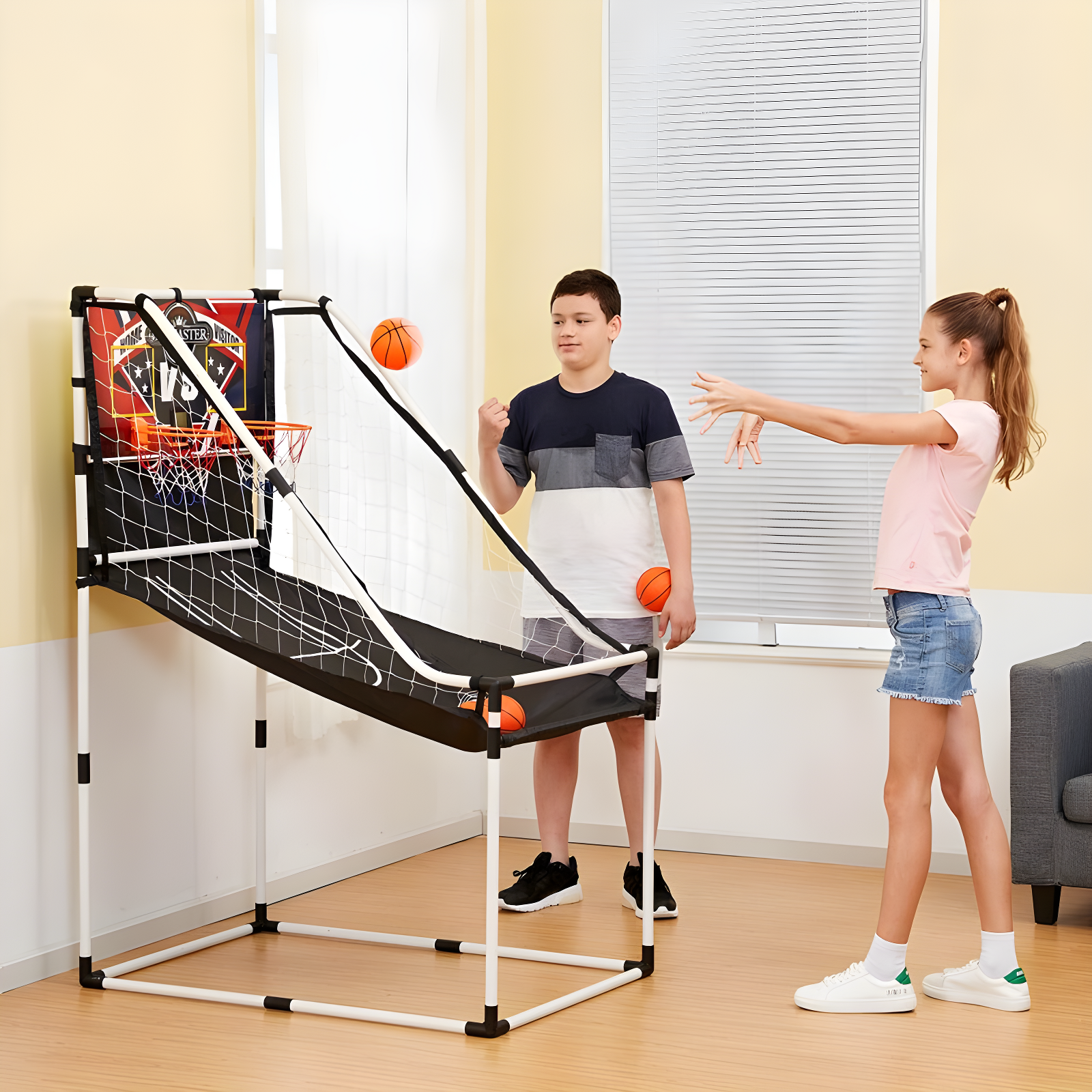 Lancaster Gaming Lancaster Gaming 2 Player Basketball Arcade Game