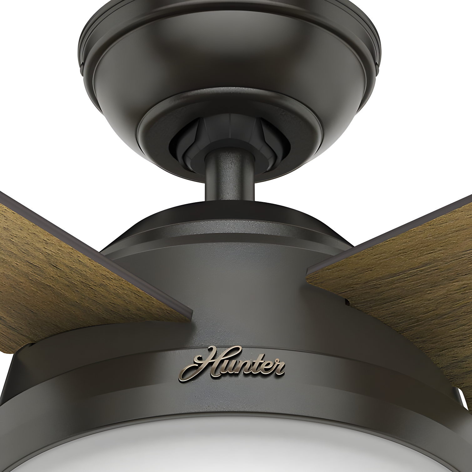 Dempsey 52" 4 - Blade Contemporary Indoor Ceiling Fan with Lights and Remote