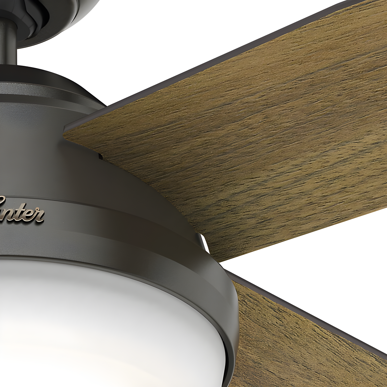 Dempsey 52" 4 - Blade Contemporary Indoor Ceiling Fan with Lights and Remote