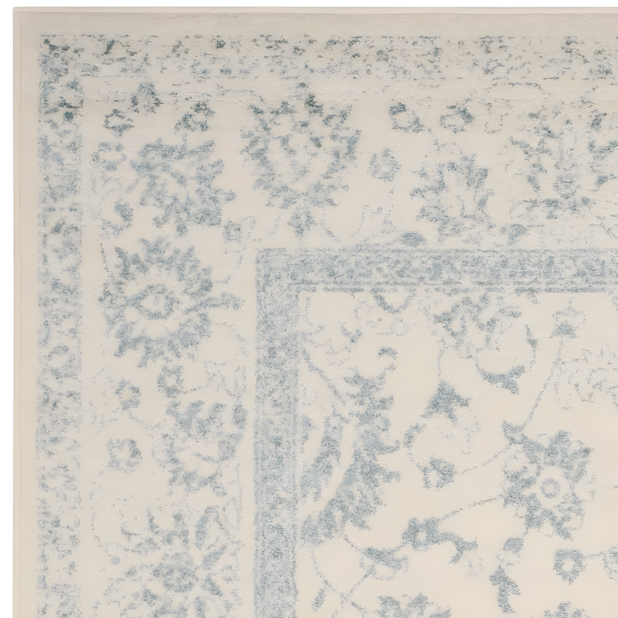 Adirondack ADR109 Machine Made Indoor Area Rug - Ivory/Slate - 9'x12' - Safavieh