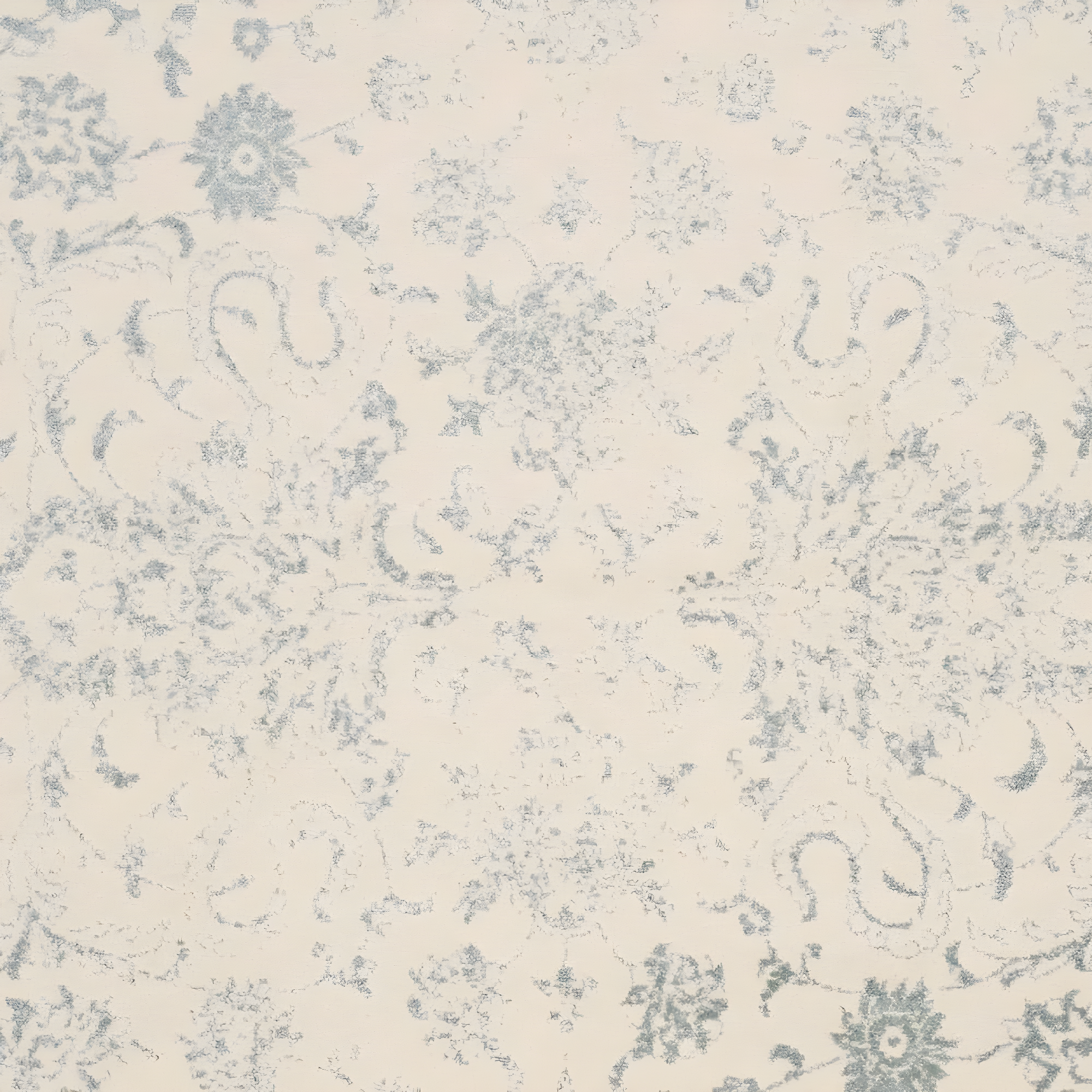 Adirondack ADR109 Machine Made Indoor Area Rug - Ivory/Slate - 9'x12' - Safavieh