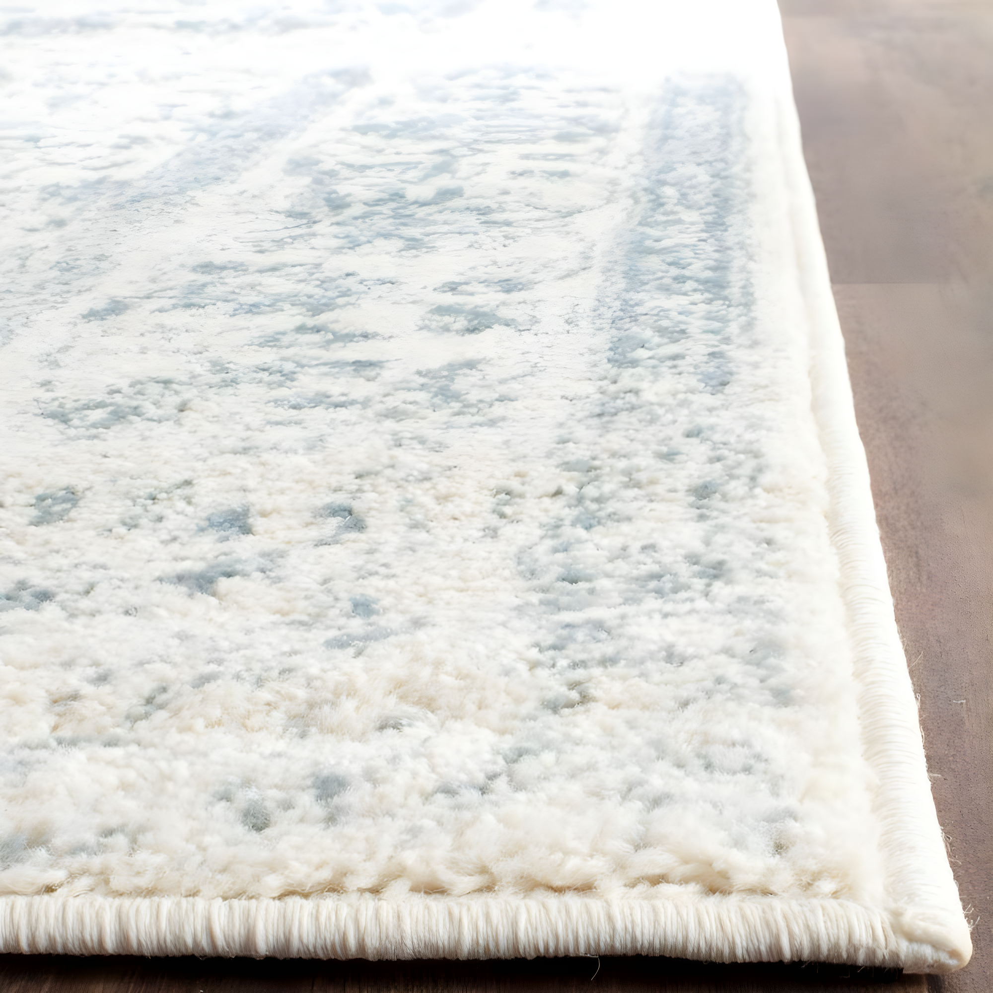 Adirondack ADR109 Machine Made Indoor Area Rug - Ivory/Slate - 9'x12' - Safavieh
