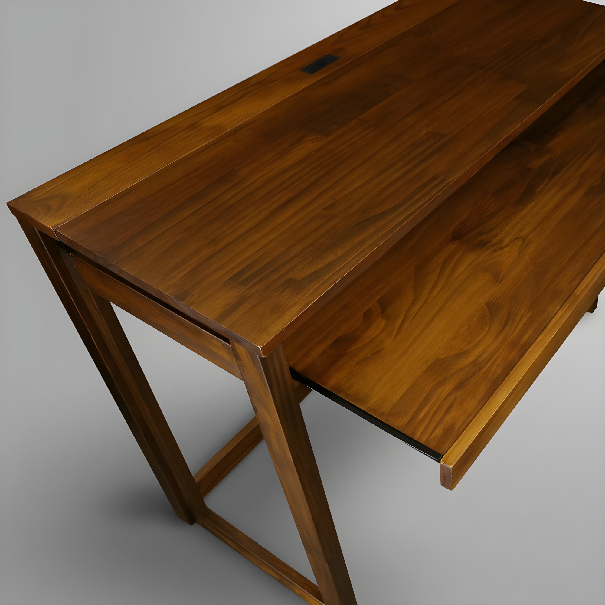 Yu Shan Co USA Ltd Modern Folding Desk with 4 USB Ports