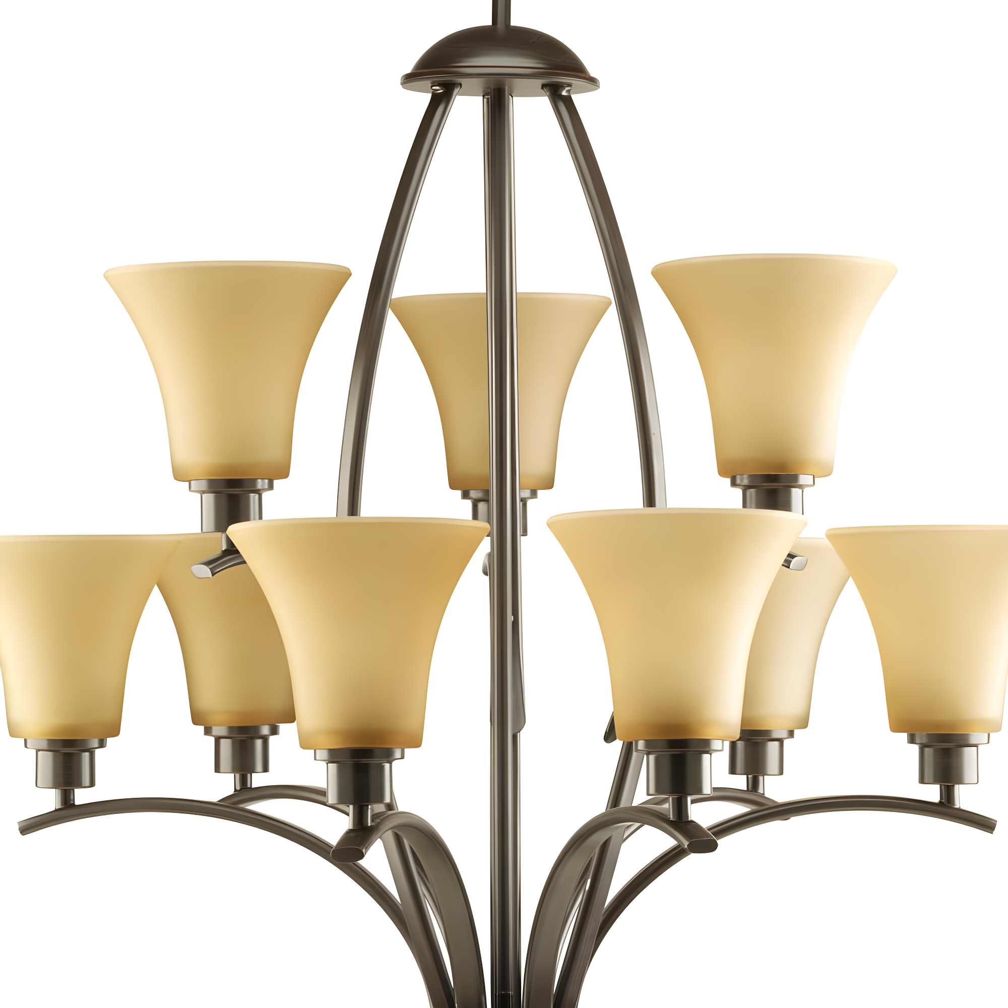 Joy Collection Nine-Light, Two-Tier Chandelier