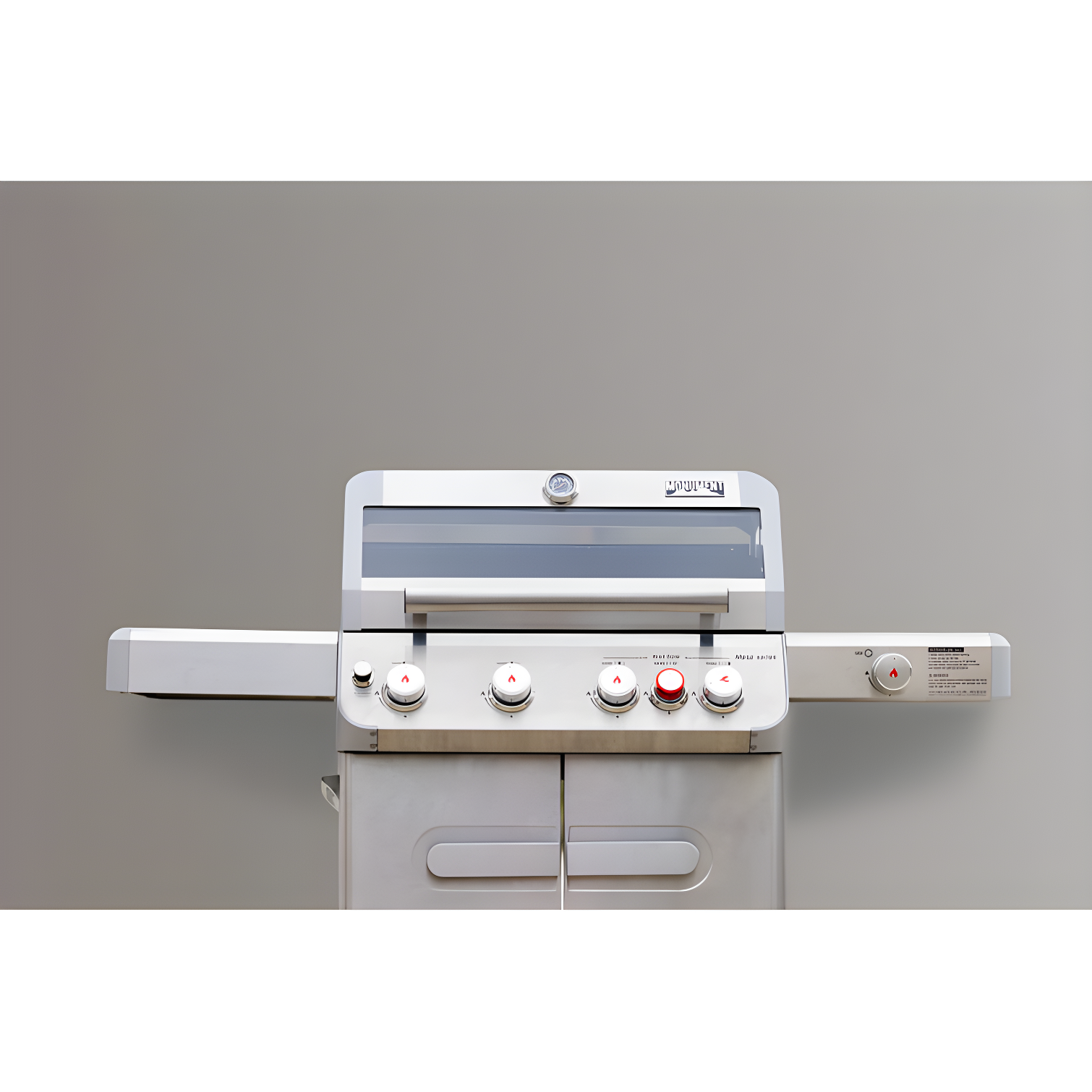 Monument Grills Mesa 415BZ,4-Burner Liquid Propane Infrared Gas Grill with Side Burner and Cabinet, 62,000 BTU – Perfect for Family BBQs