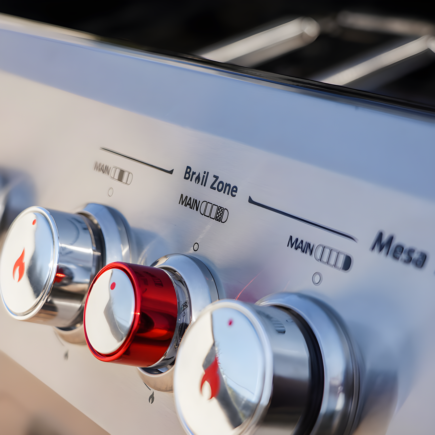 Monument Grills Mesa 415BZ,4-Burner Liquid Propane Infrared Gas Grill with Side Burner and Cabinet, 62,000 BTU – Perfect for Family BBQs