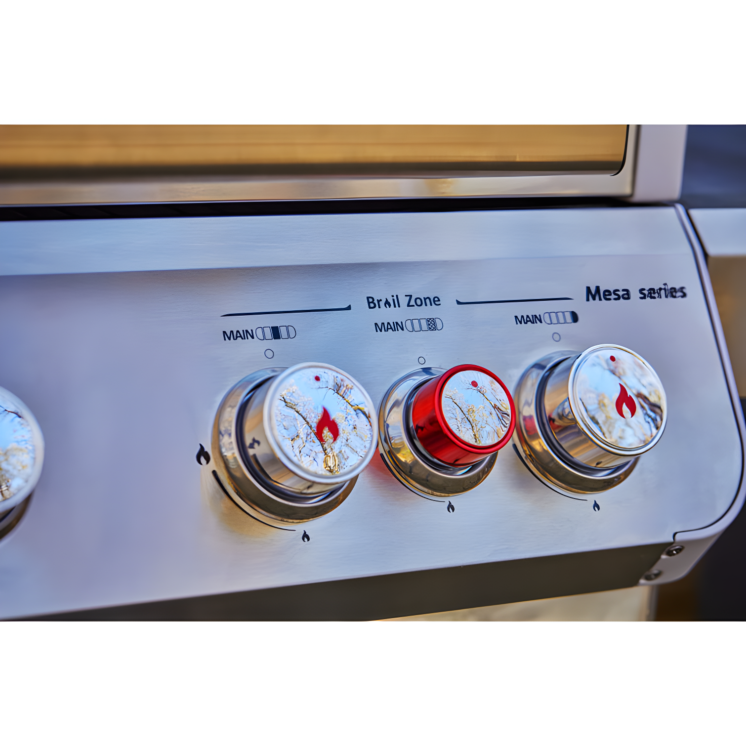 Monument Grills Mesa 415BZ,4-Burner Liquid Propane Infrared Gas Grill with Side Burner and Cabinet, 62,000 BTU – Perfect for Family BBQs