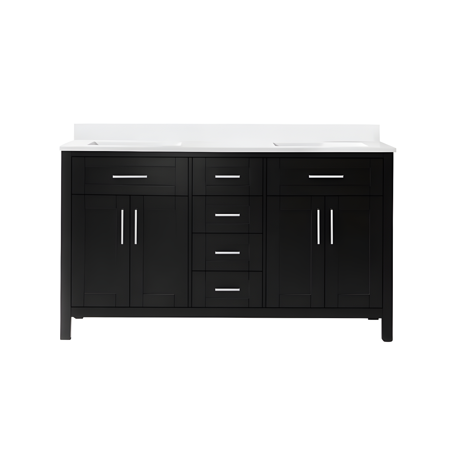 OVE Decors Tahoe 60" Double Bathroom Vanity