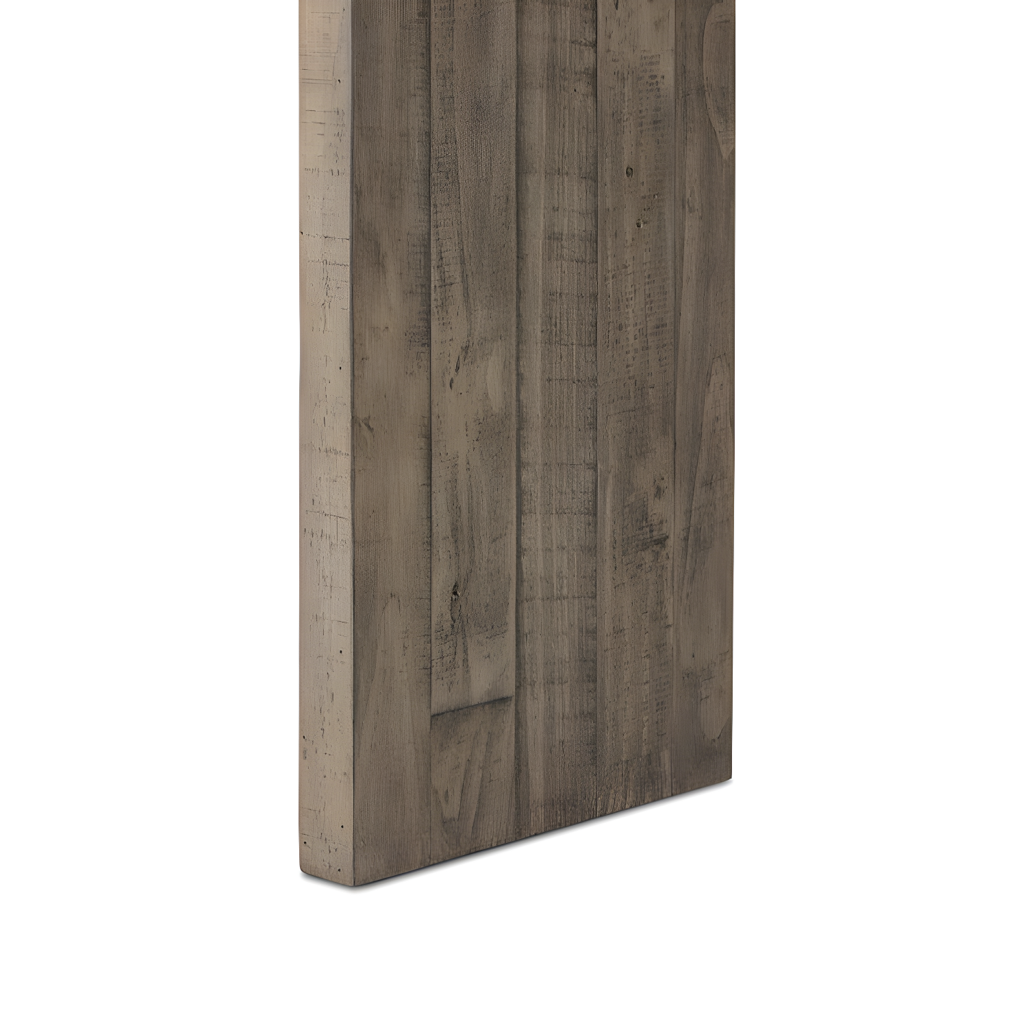 Weathered Wheat Reclaimed Pine Console Table with Storage