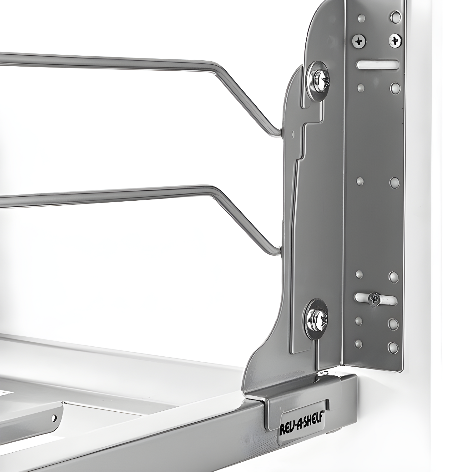 Rev-A-Shelf Double Pull Out Trash Can 35 Qt with Soft-Close