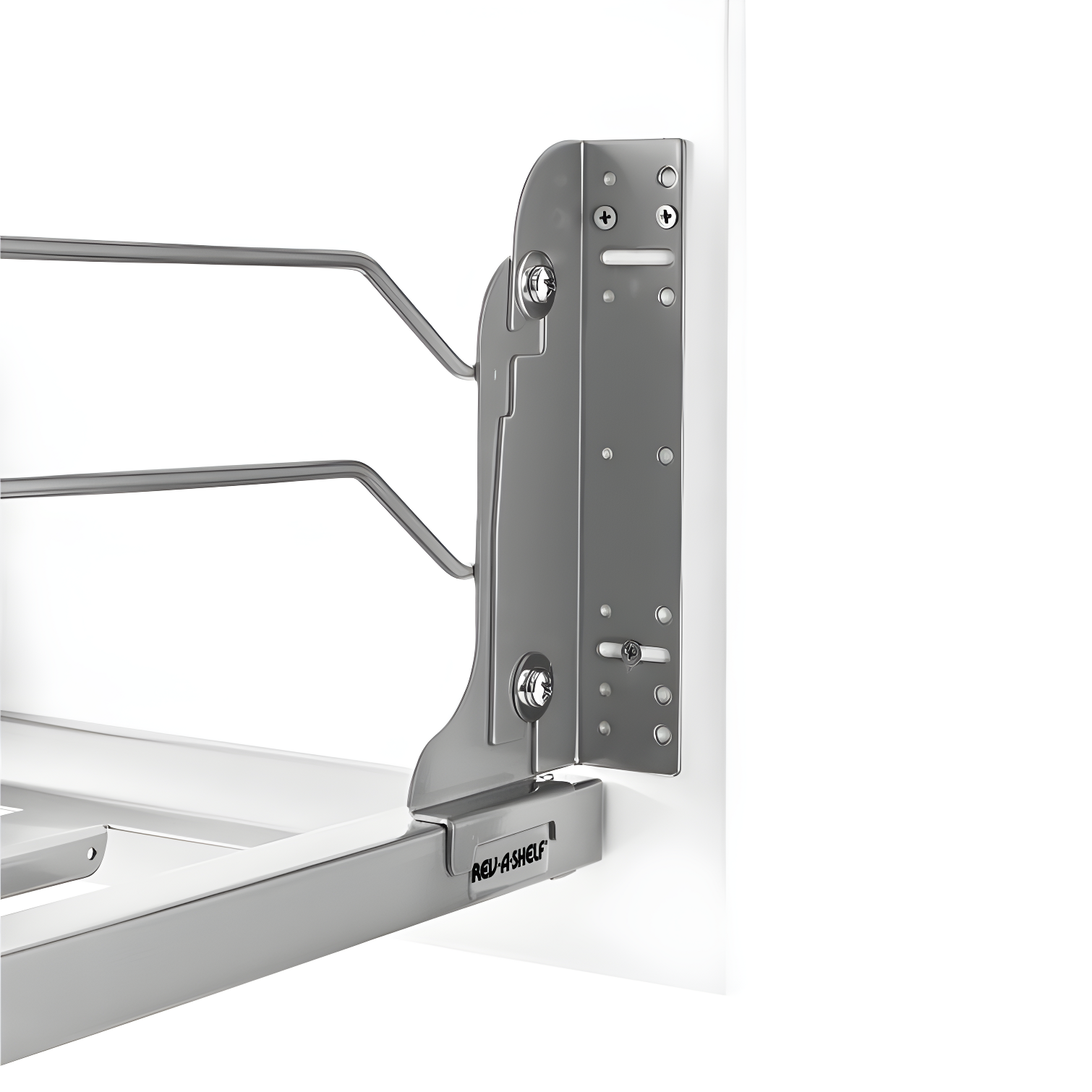 Rev-A-Shelf Double Pull Out Trash Can 35 Qt with Soft-Close