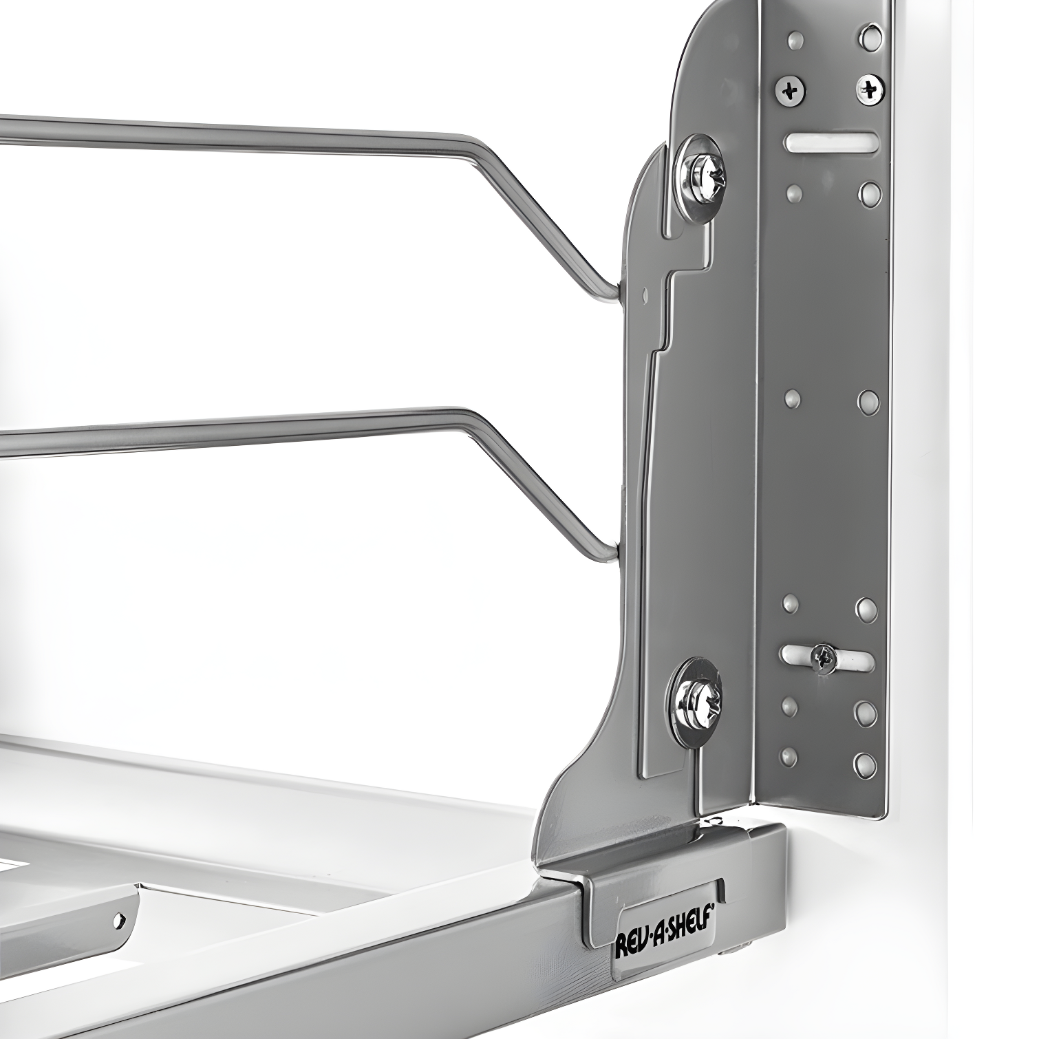 Rev-A-Shelf Double Pull Out Trash Can 35 Qt with Soft-Close