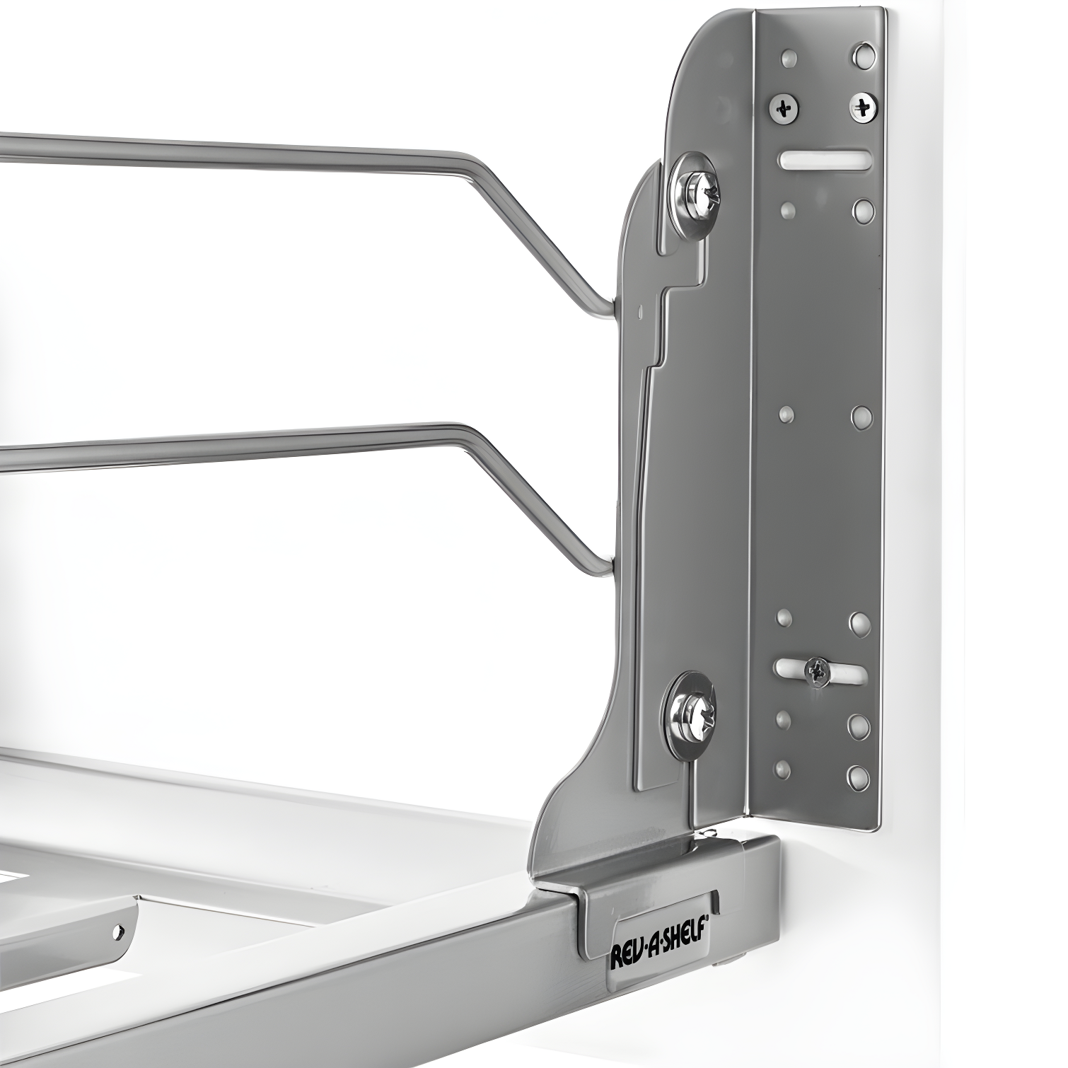 Rev-A-Shelf Double Pull Out Trash Can 35 Qt with Soft-Close