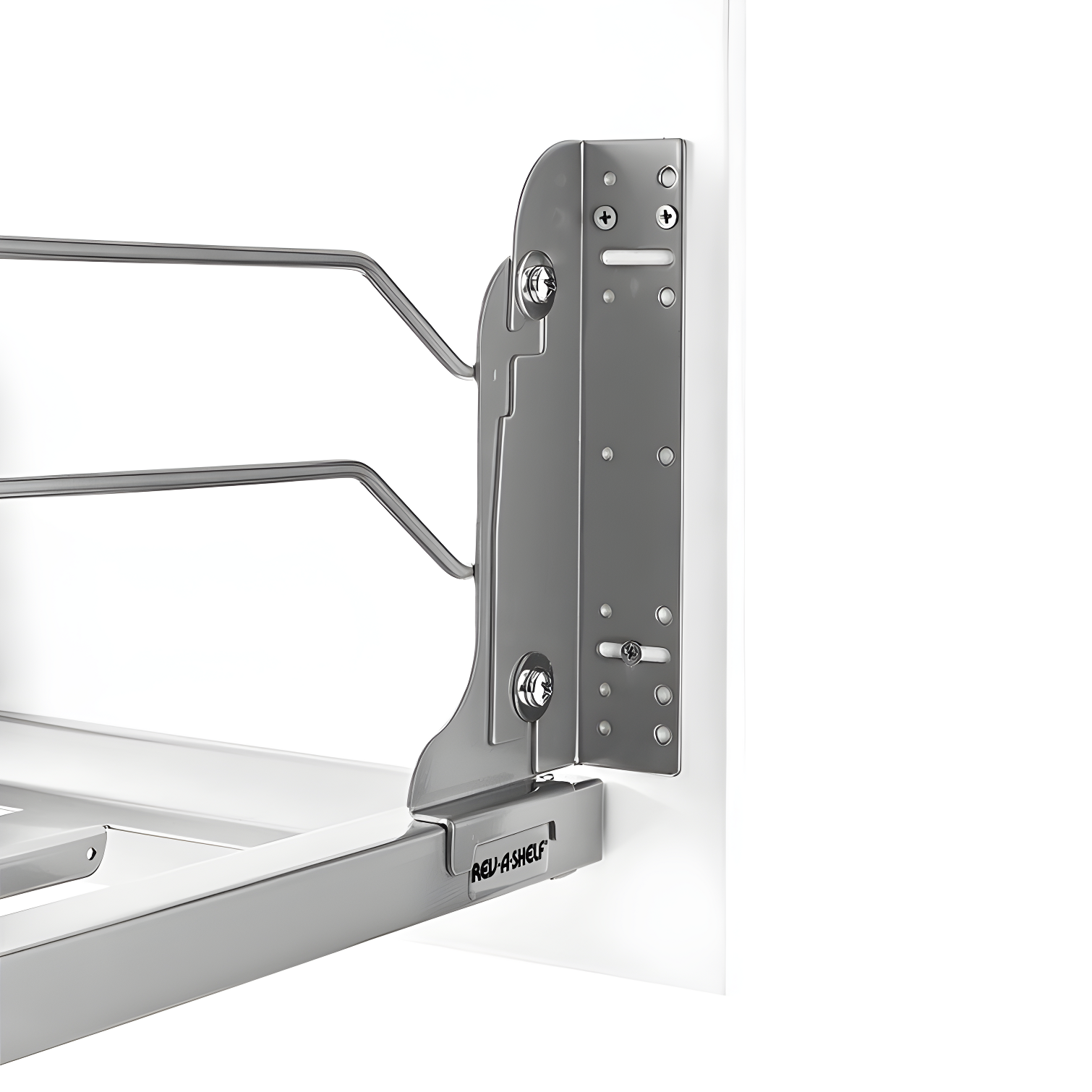 Rev-A-Shelf Double Pull Out Trash Can 35 Qt with Soft-Close