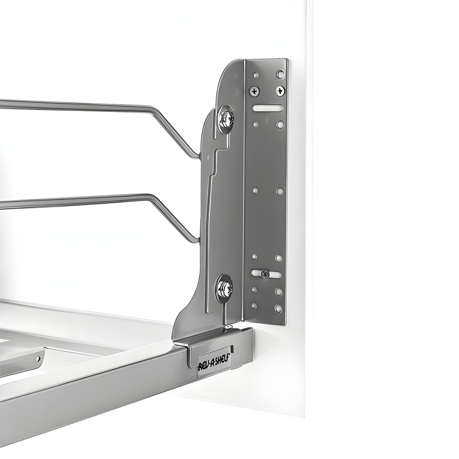 Rev-A-Shelf Double Pull Out Trash Can 35 Qt with Soft-Close