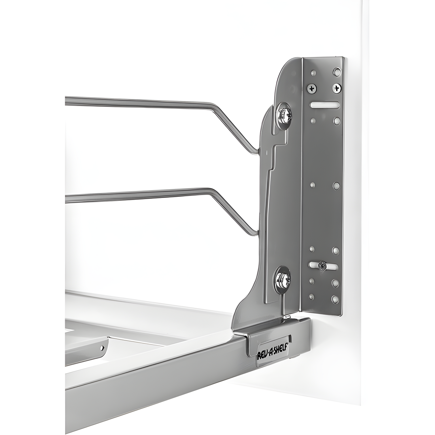 Rev-A-Shelf Double Pull Out Trash Can 35 Qt with Soft-Close