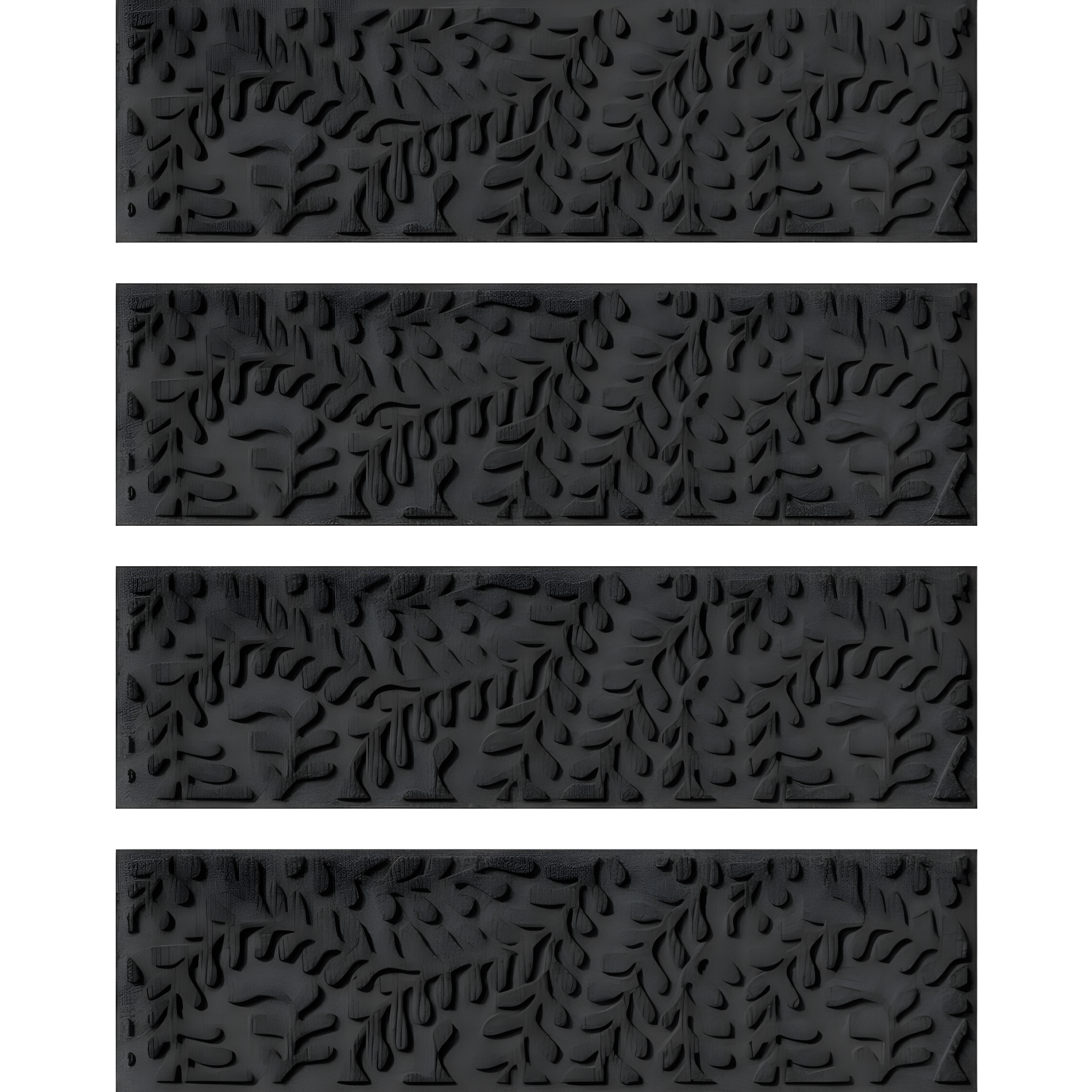 WaterHog Boxwood 8.5" x 30" Indoor Outdoor Stair Treads