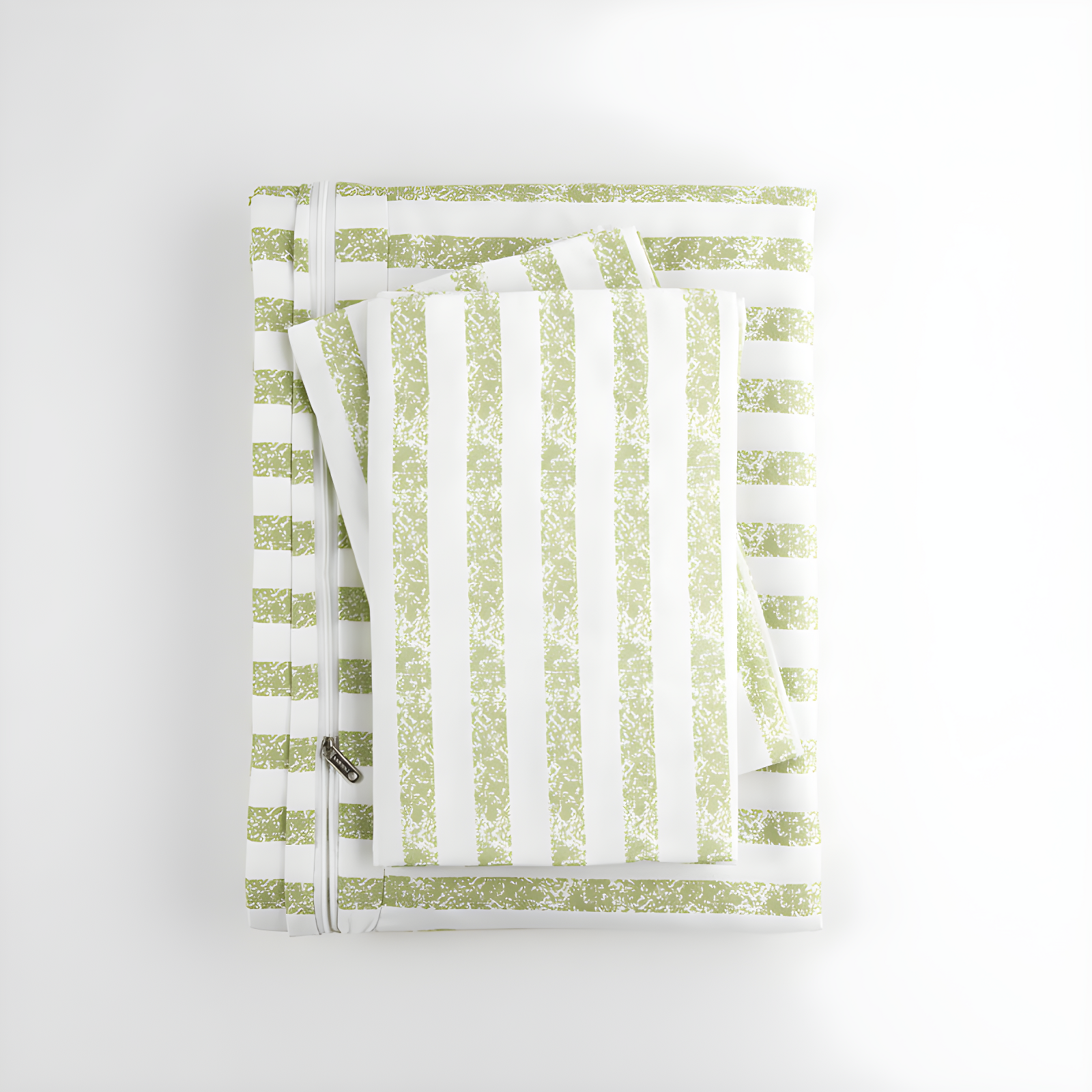 Becky Cameron 3 Piece Rugged Stripe Pattern Duvet Cover Set