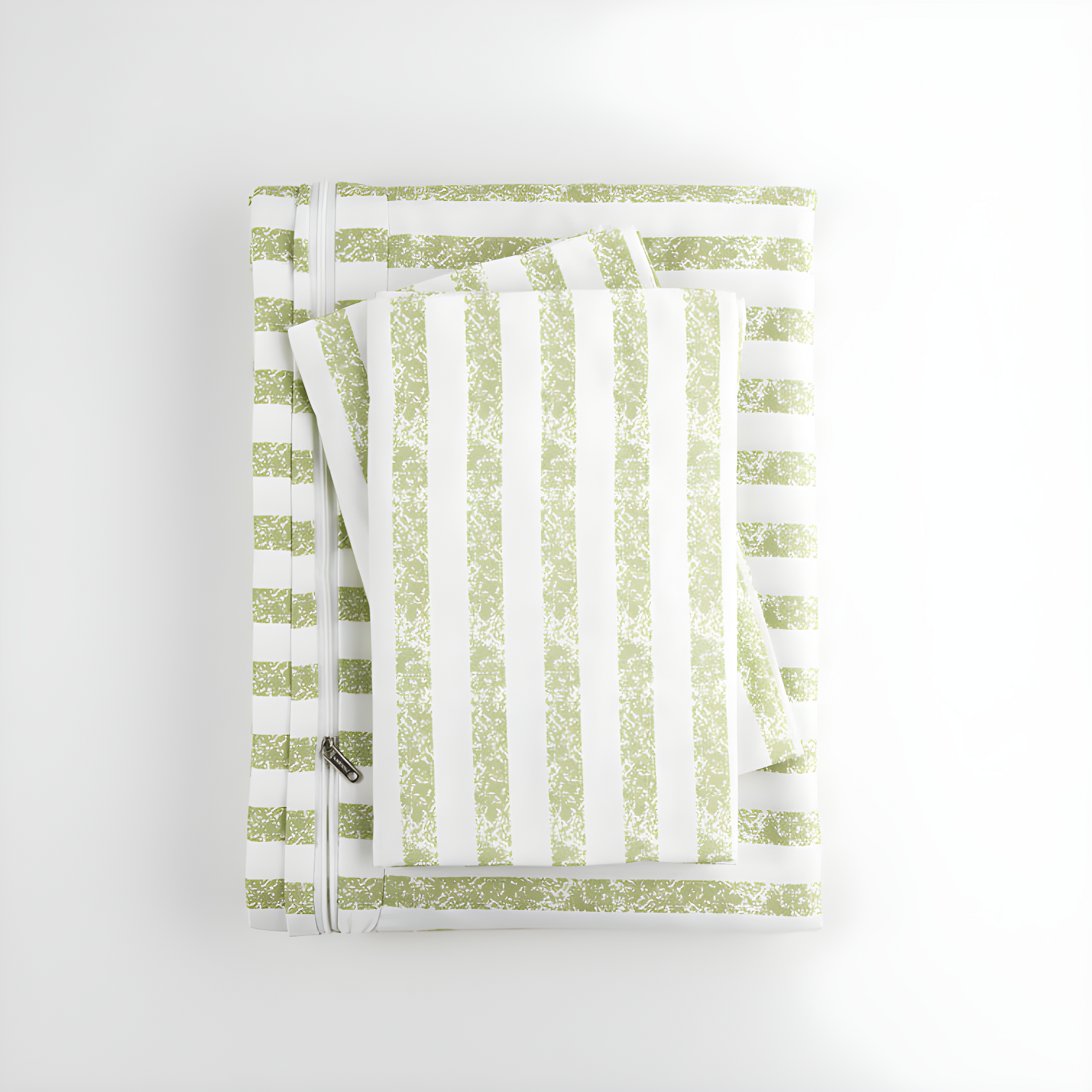 Becky Cameron 3 Piece Rugged Stripe Pattern Duvet Cover Set