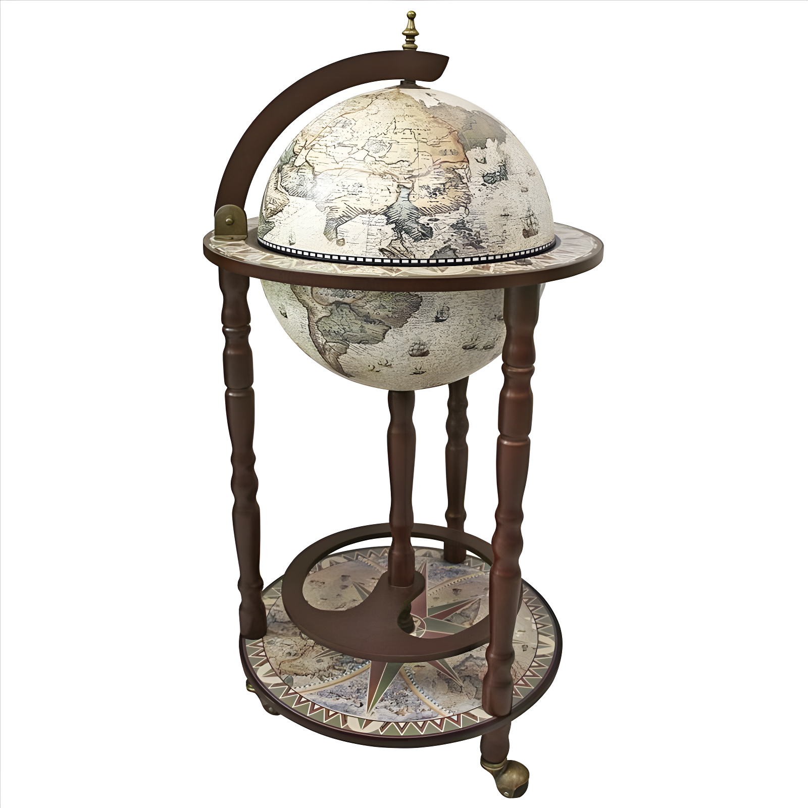 Design Toscano Crema Durata Replica Globe Bar