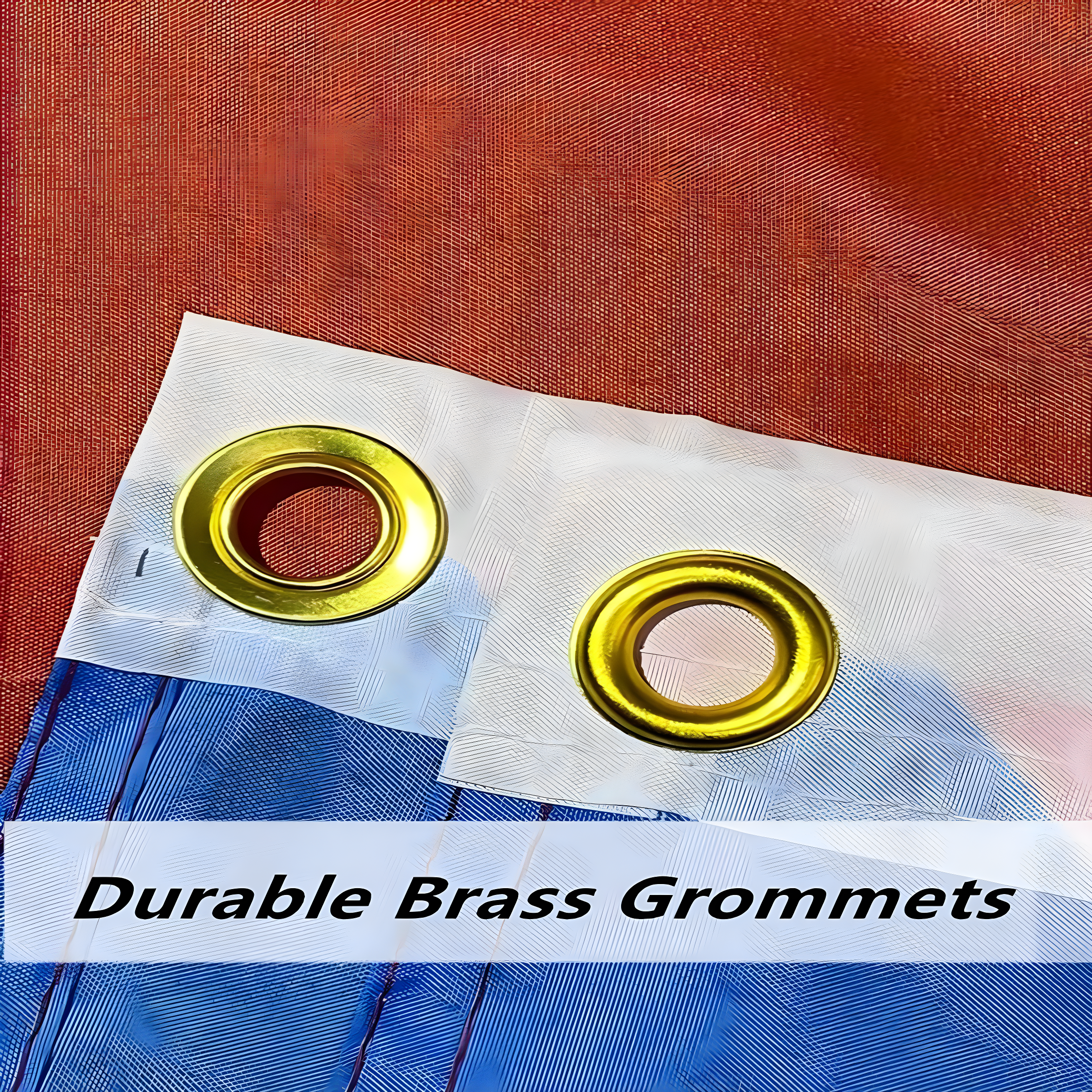 New Minnesota State Flag 3x5 Outdoor MN Flag 2 Rows Stitched Edge Canvas Header with 2 Brass Grommets