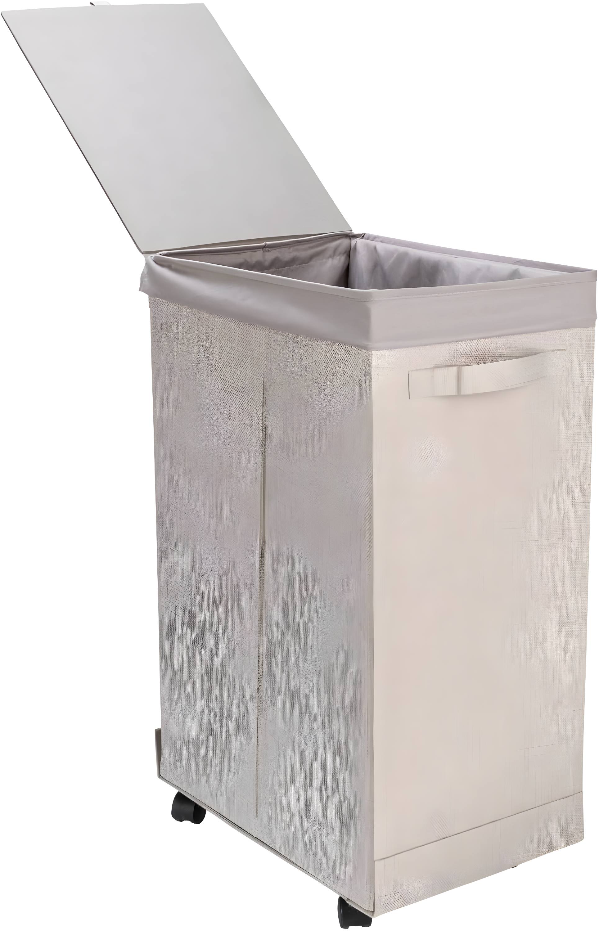 Household Essentials Rolling Laundry Hamper with Handles