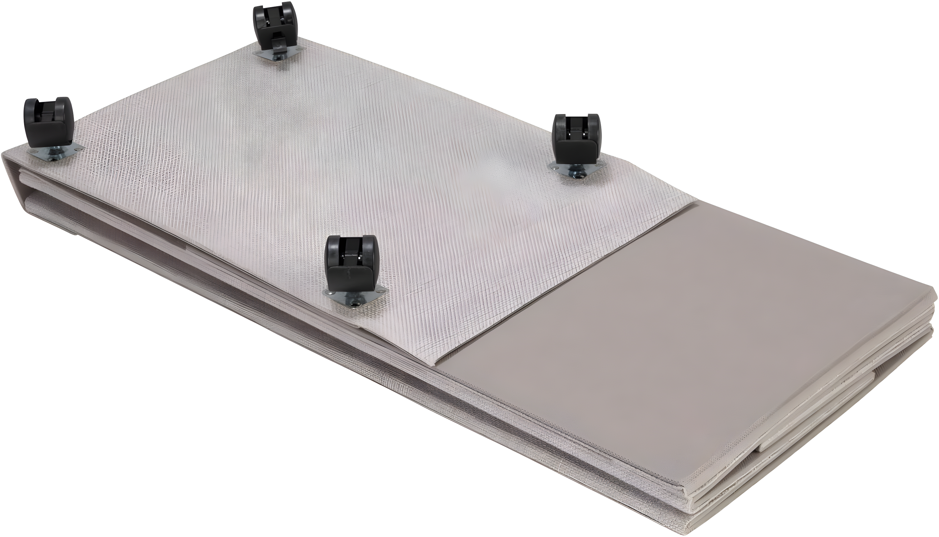 Household Essentials Rolling Laundry Hamper with Handles