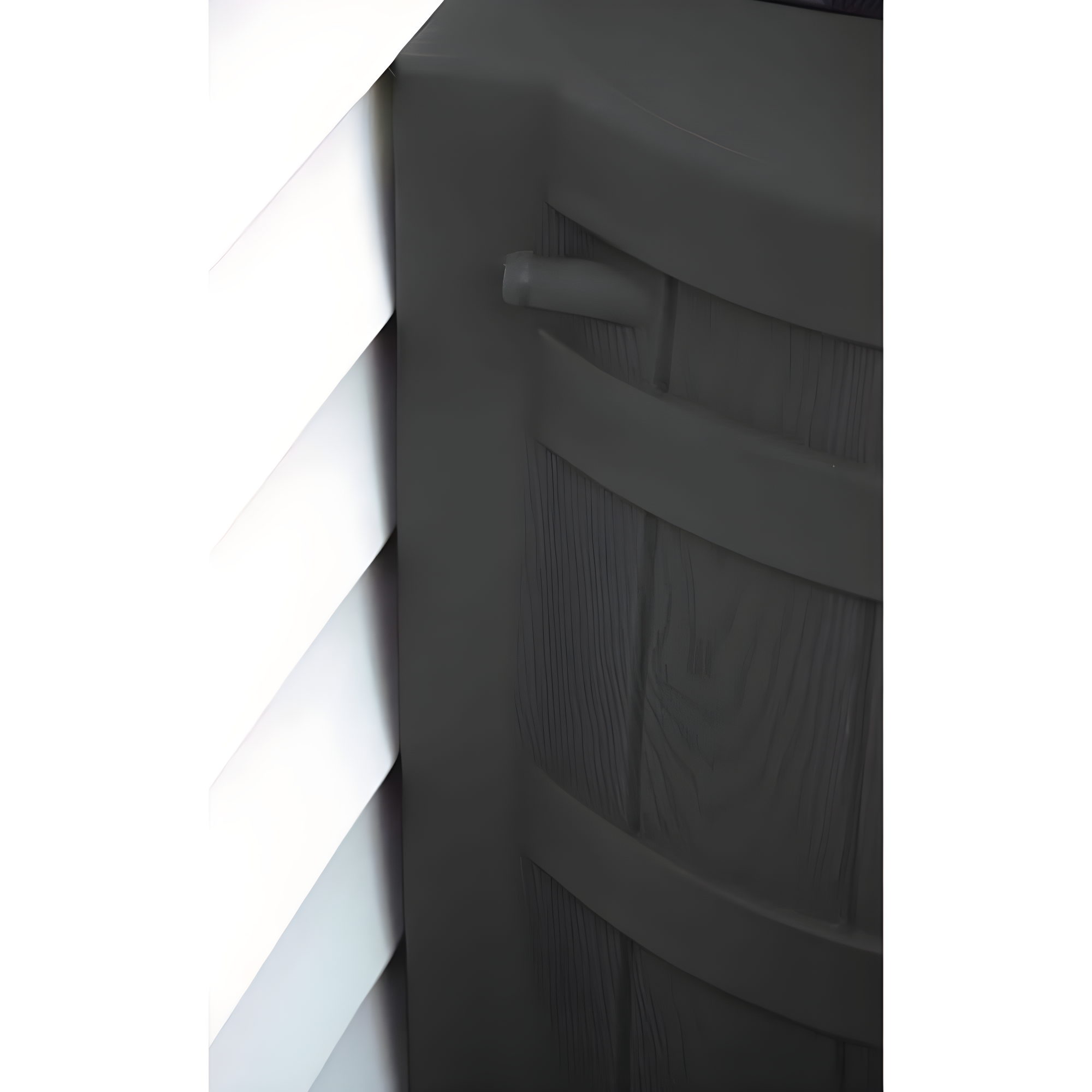 Good Ideas 50 Gallons Plastic Drainable Dual Overflow Rain Barrel